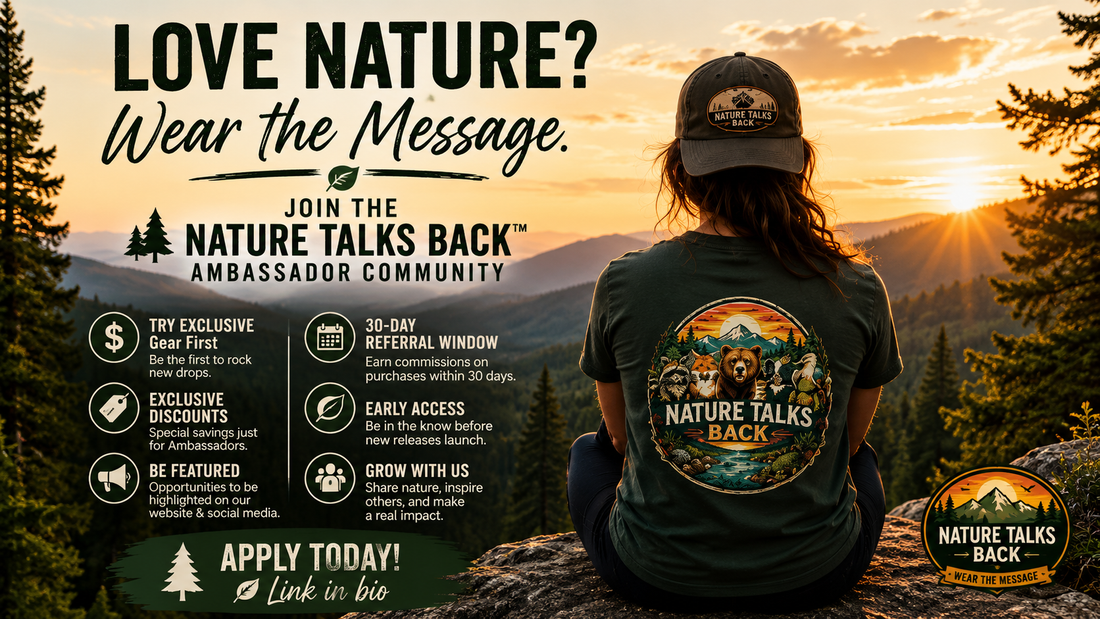 Become a Founding Nature Talks Back Ambassador