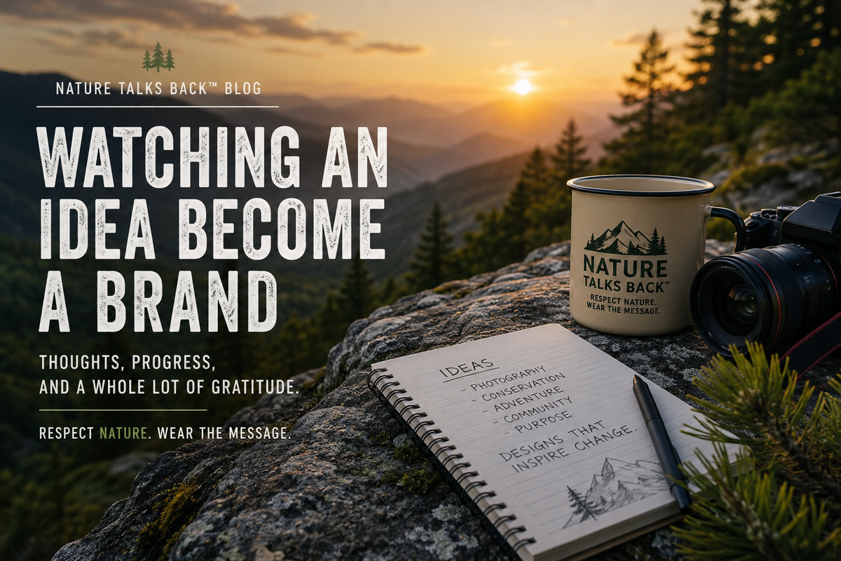Watching an Idea Become a Brand | Nature Talks Back Blog