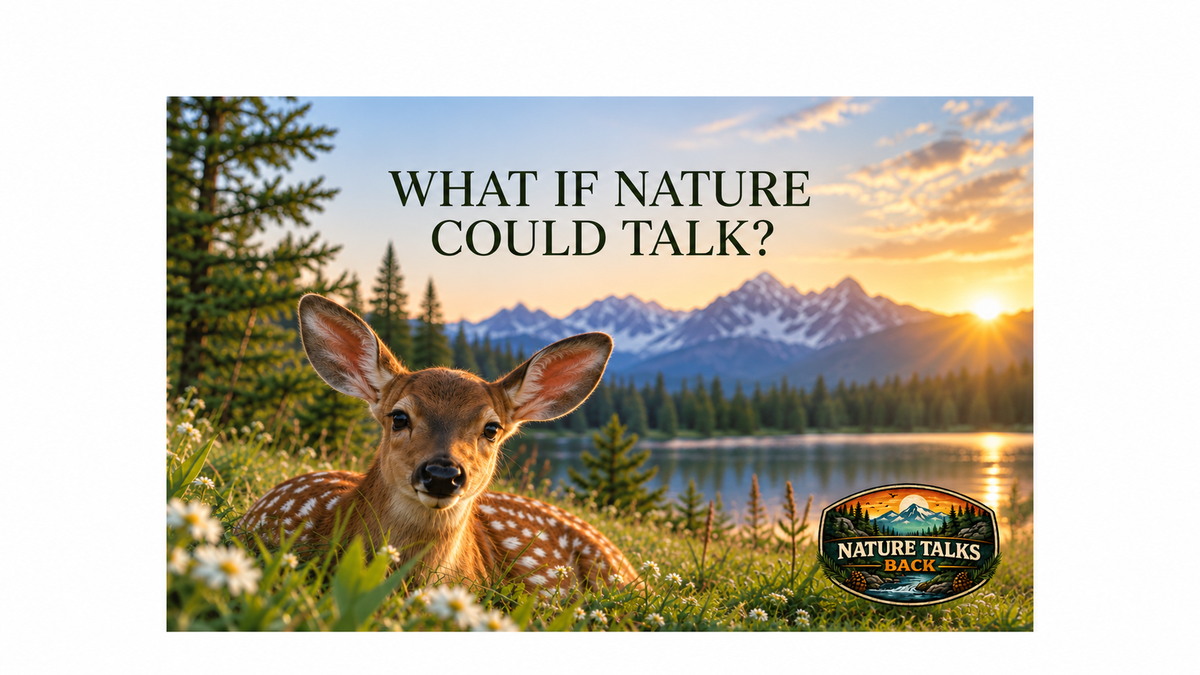 What if Nature Could Talk?