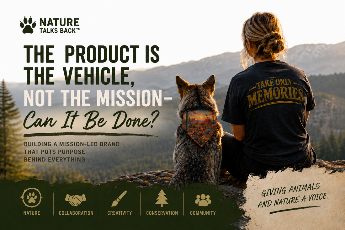 The Product Is the Vehicle, Not the Mission — Can It Be Done? | Nature Talks Back™