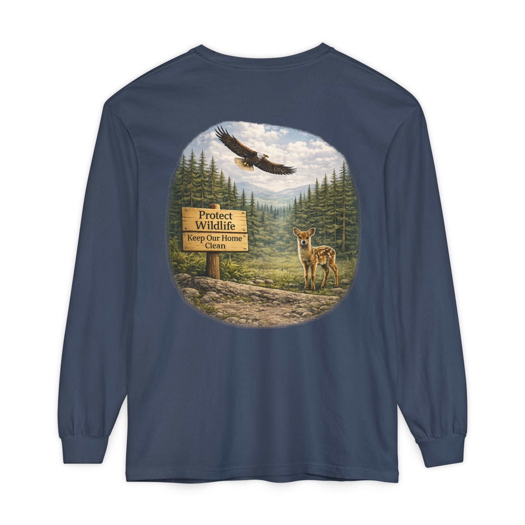 Protect Wildlife Graphic Long Sleeve