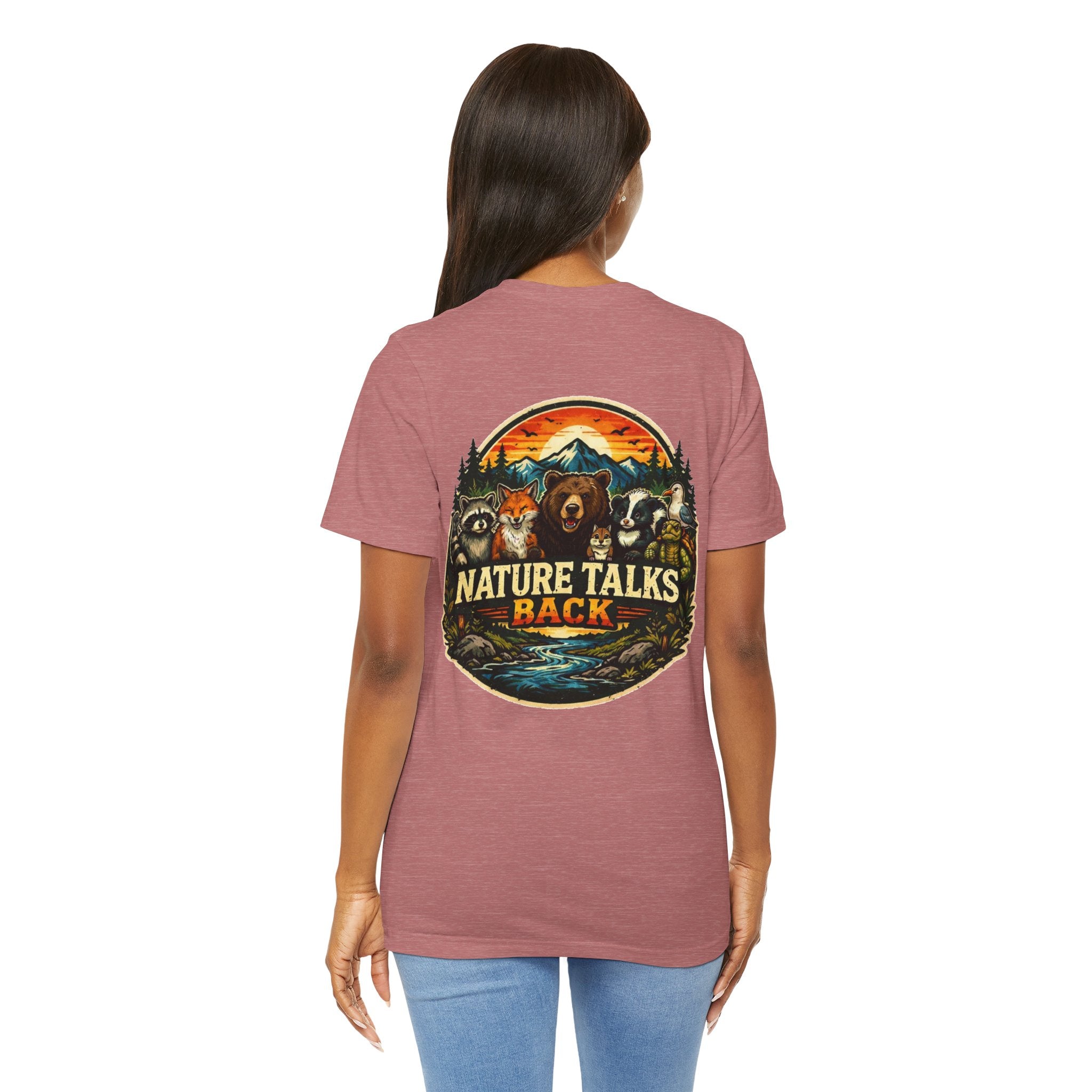 Nature Talks Back Logo Graphic Tee
