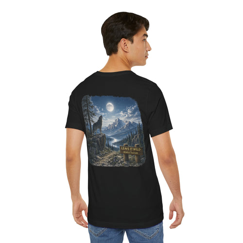 Leave It Wild Moonlit Wolf Tee
