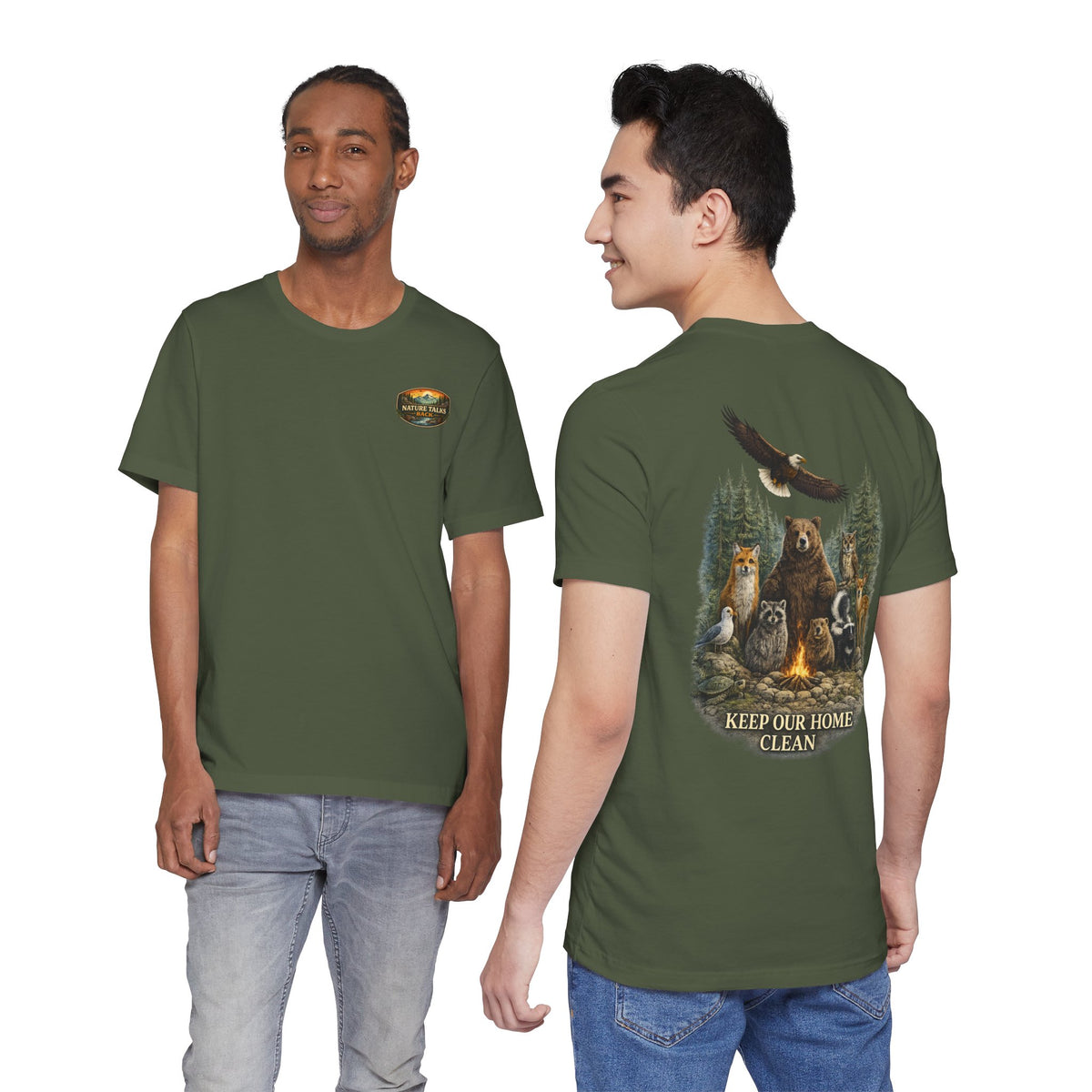 Keep It Wild Wildlife Graphic Tee