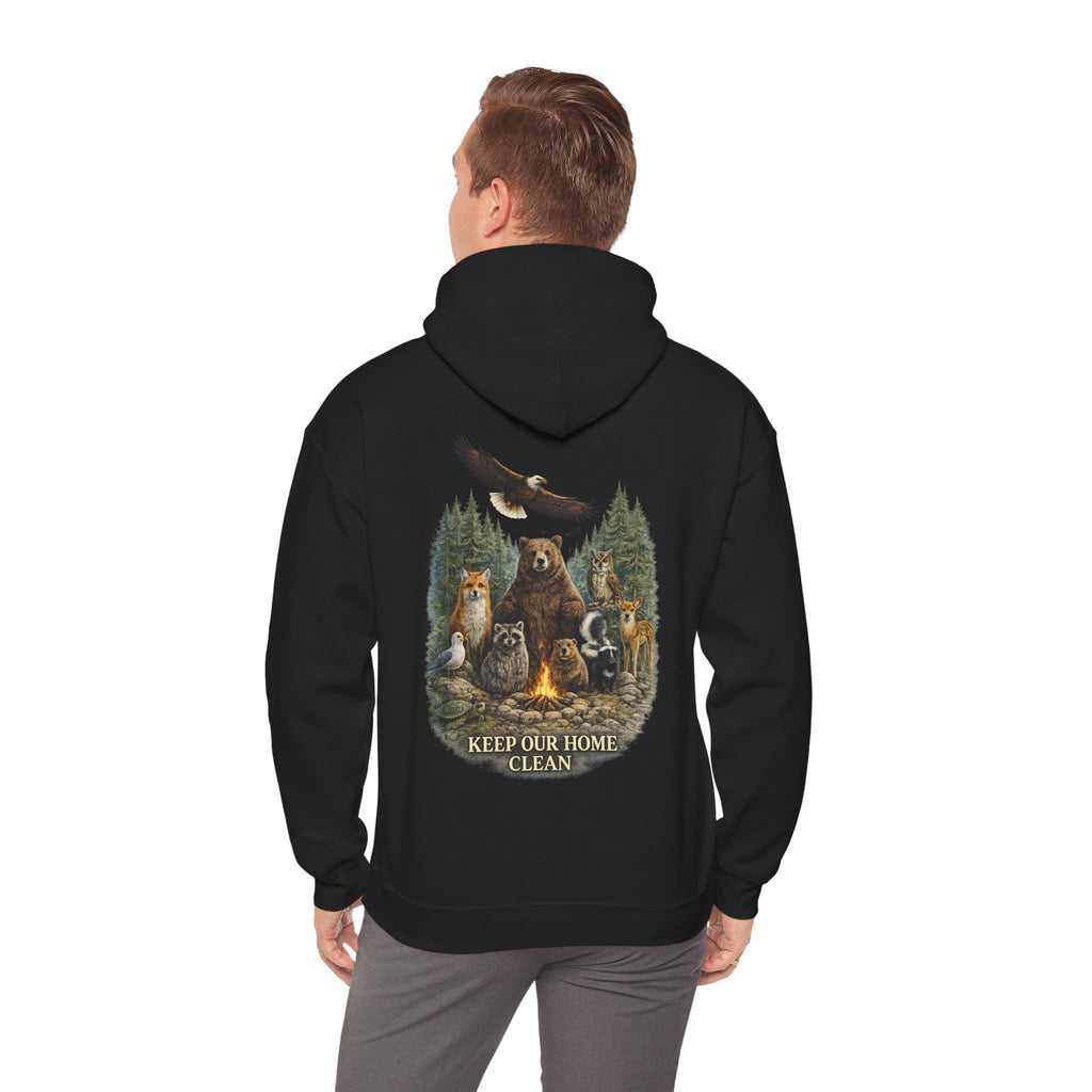 Keep It Wild Wildlife Graphic Hoodie