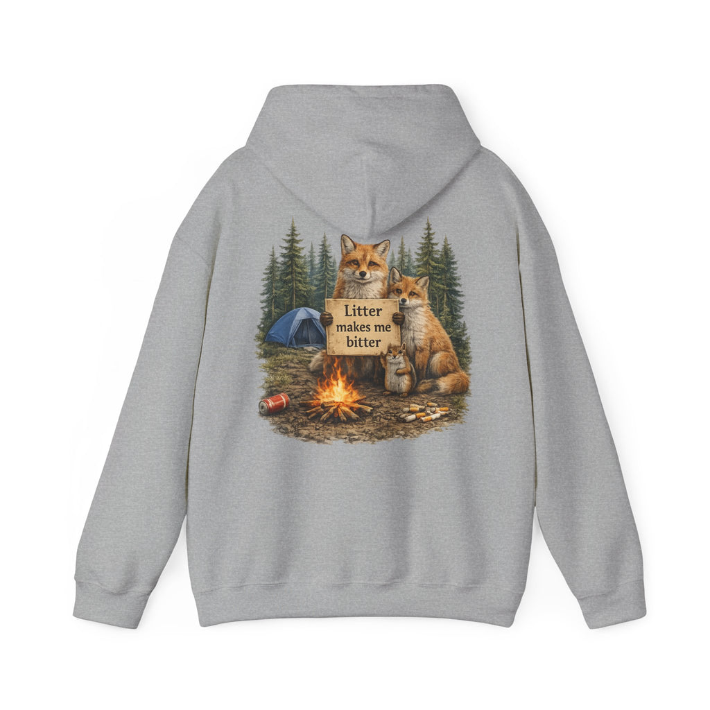 Litter Makes Me Bitter Hoodie