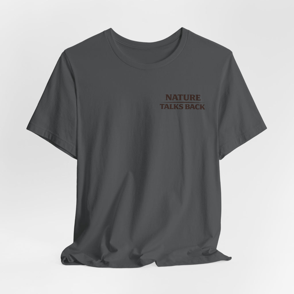Nature Talks Back Logo Graphic Tee