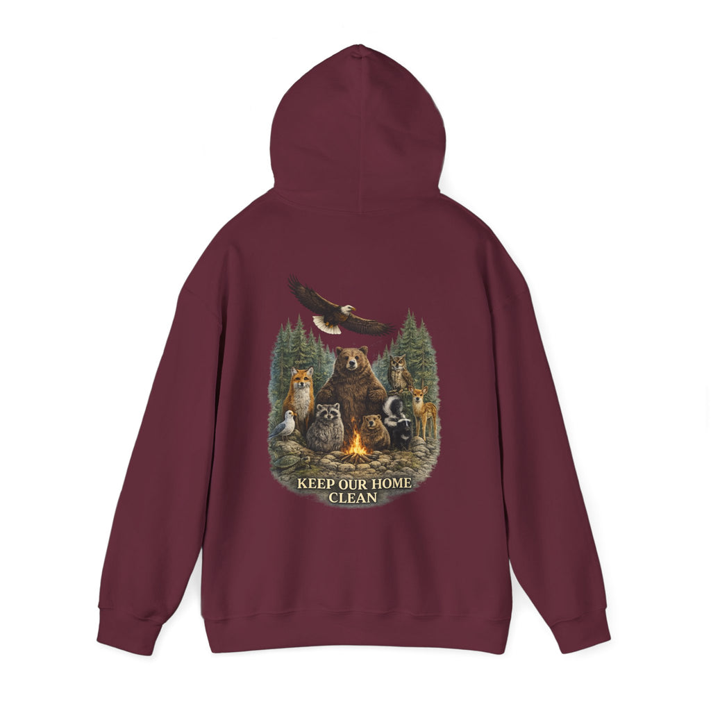 Keep It Wild Wildlife Graphic Hoodie