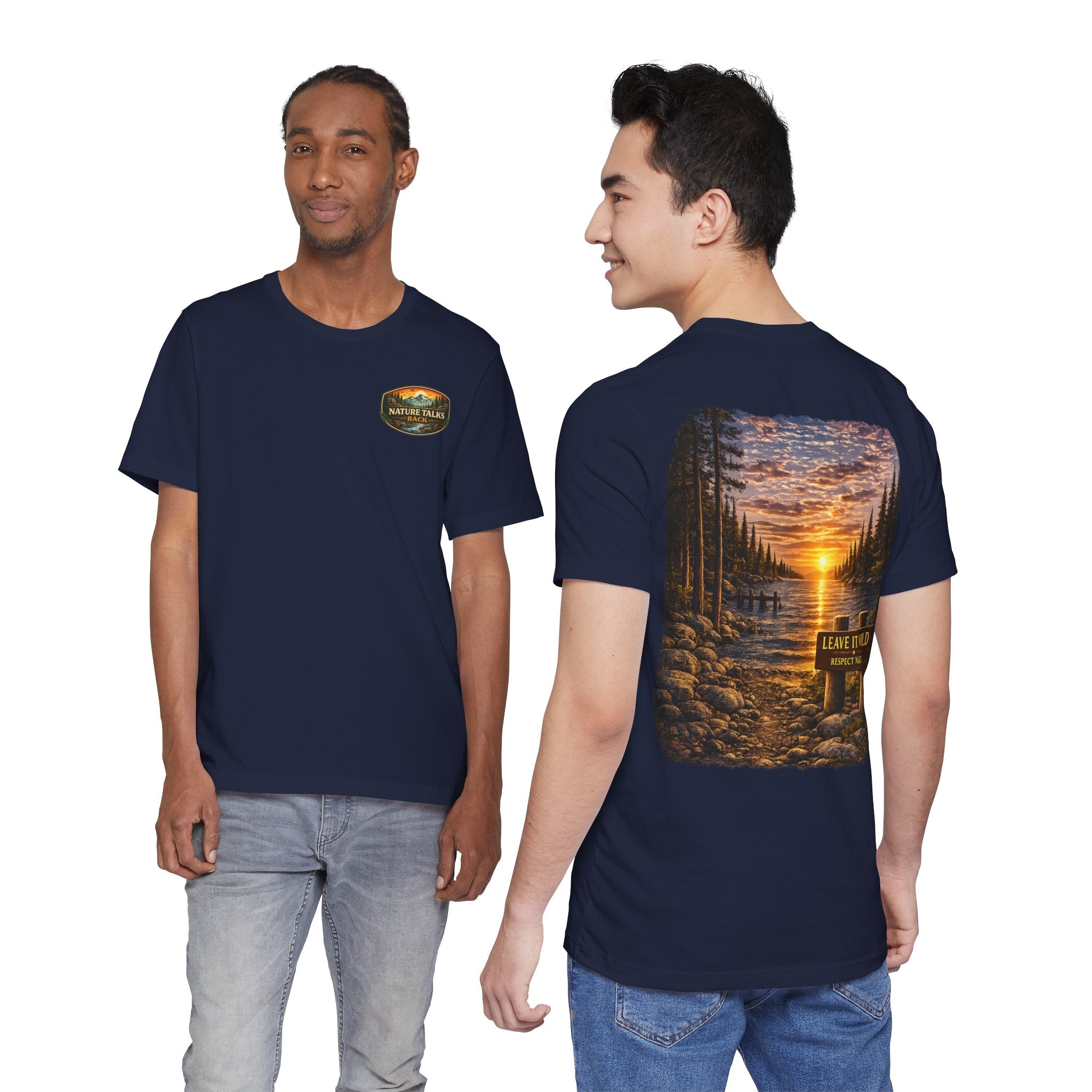 Leave It Wild Sunset Lake Tee