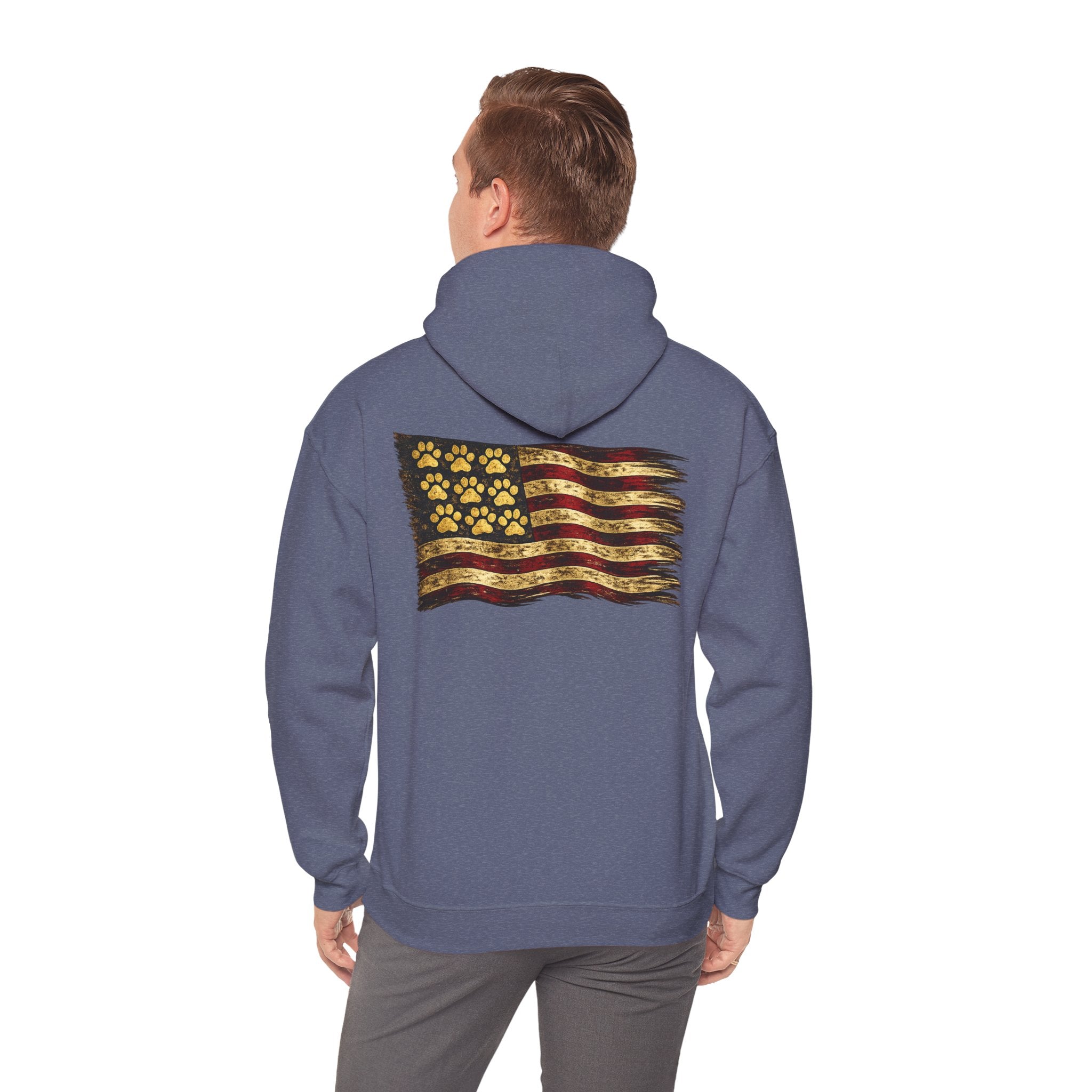 Respect Nature Outdoor American Flag Sweatshirt
