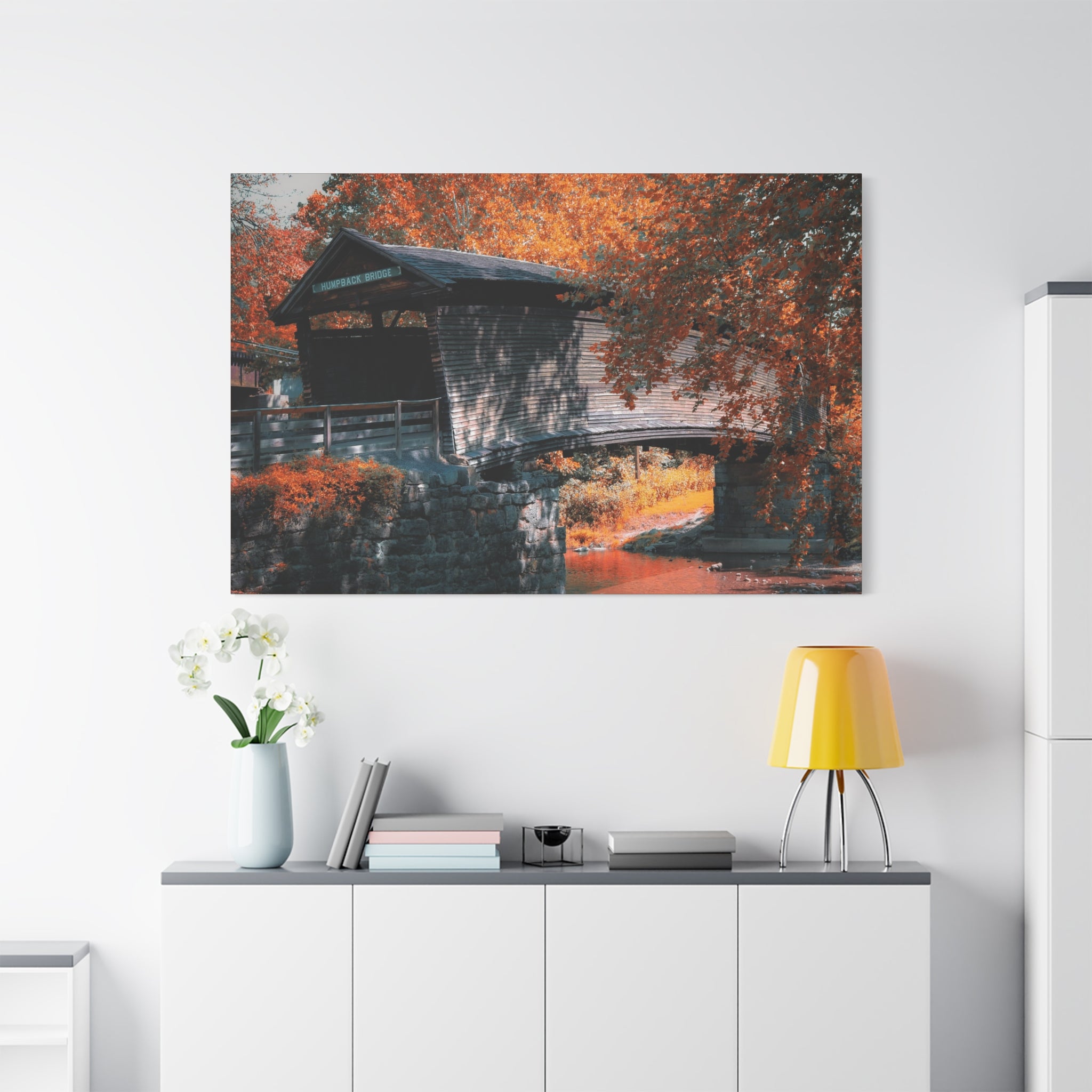 Autumn Covered Bridge