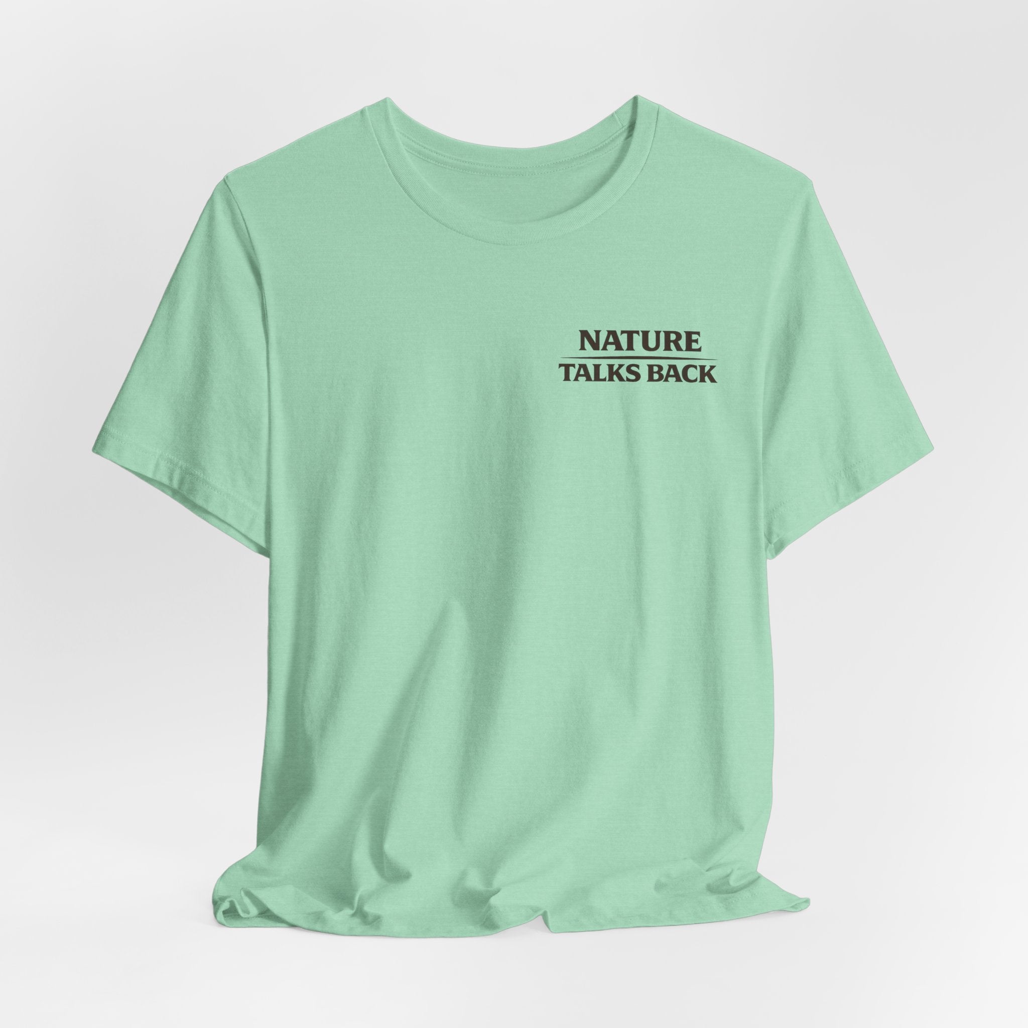 Nature Talks Back Logo Graphic Tee