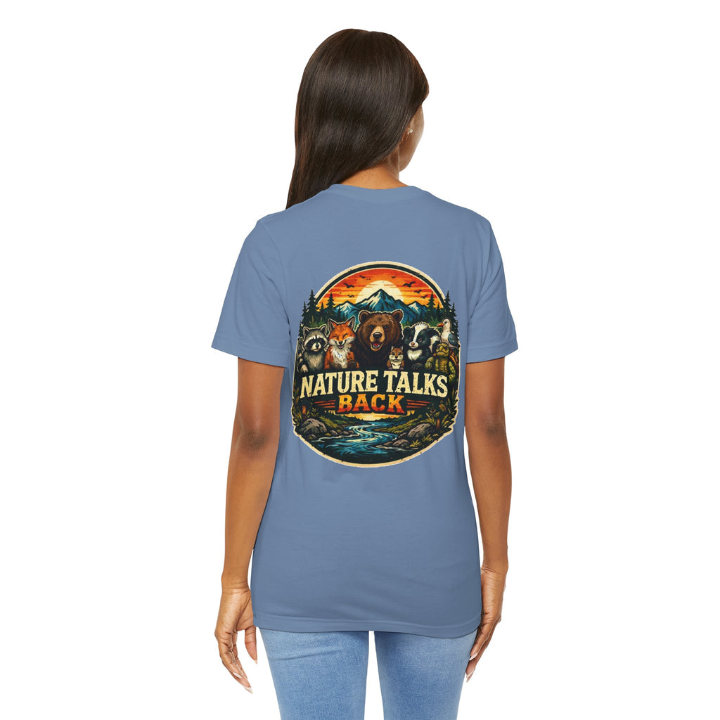 Nature Talks Back Logo Graphic Tee