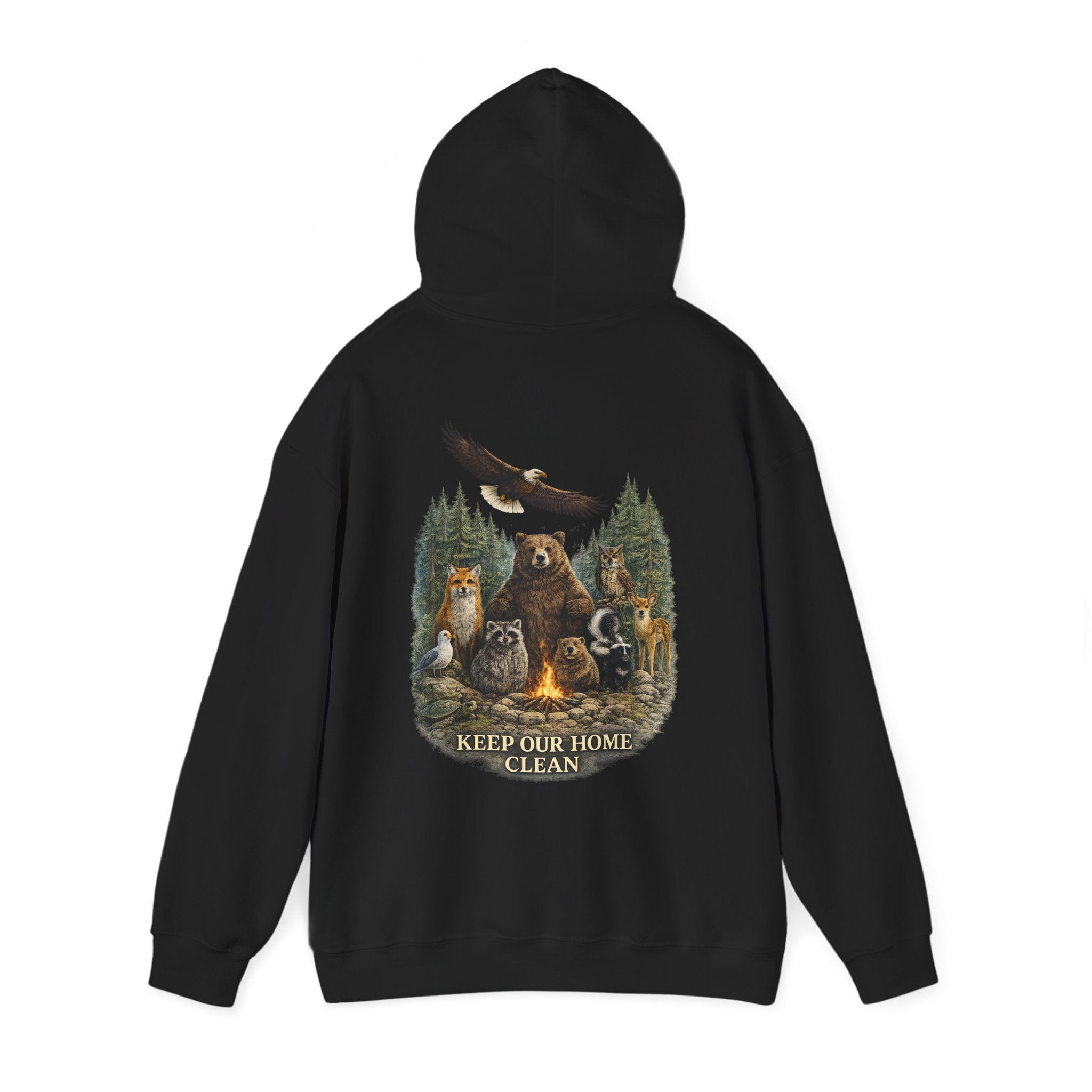 Keep It Wild Wildlife Graphic Hoodie