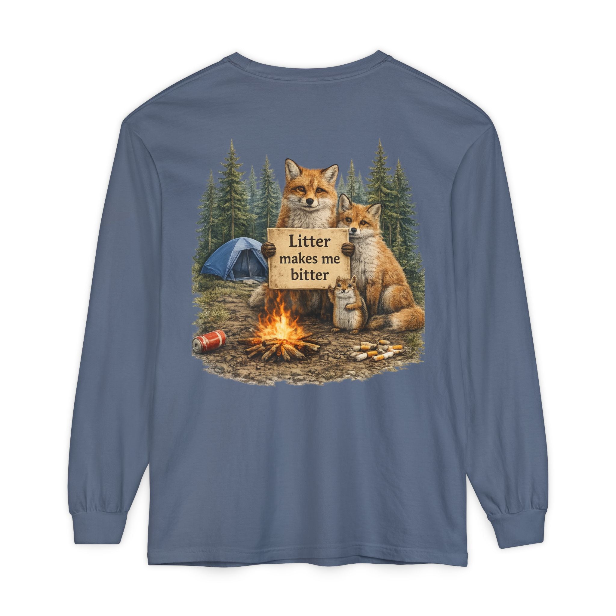 Litter Makes Me Bitter Long Sleeve