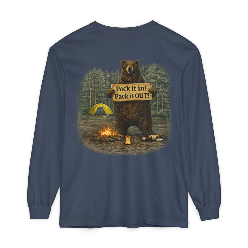 Pack It In Pack It Out Graphic Long Sleeve