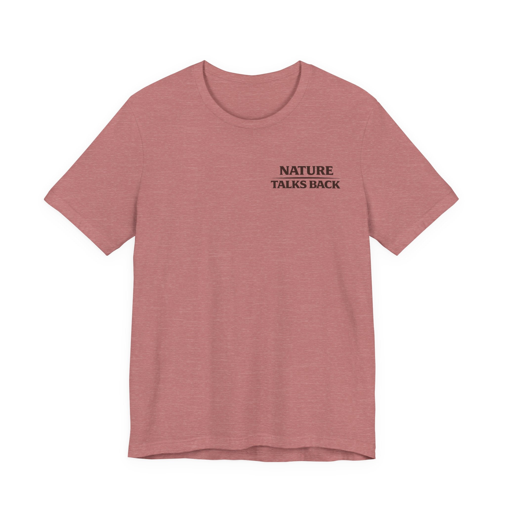 Nature Talks Back Logo Graphic Tee