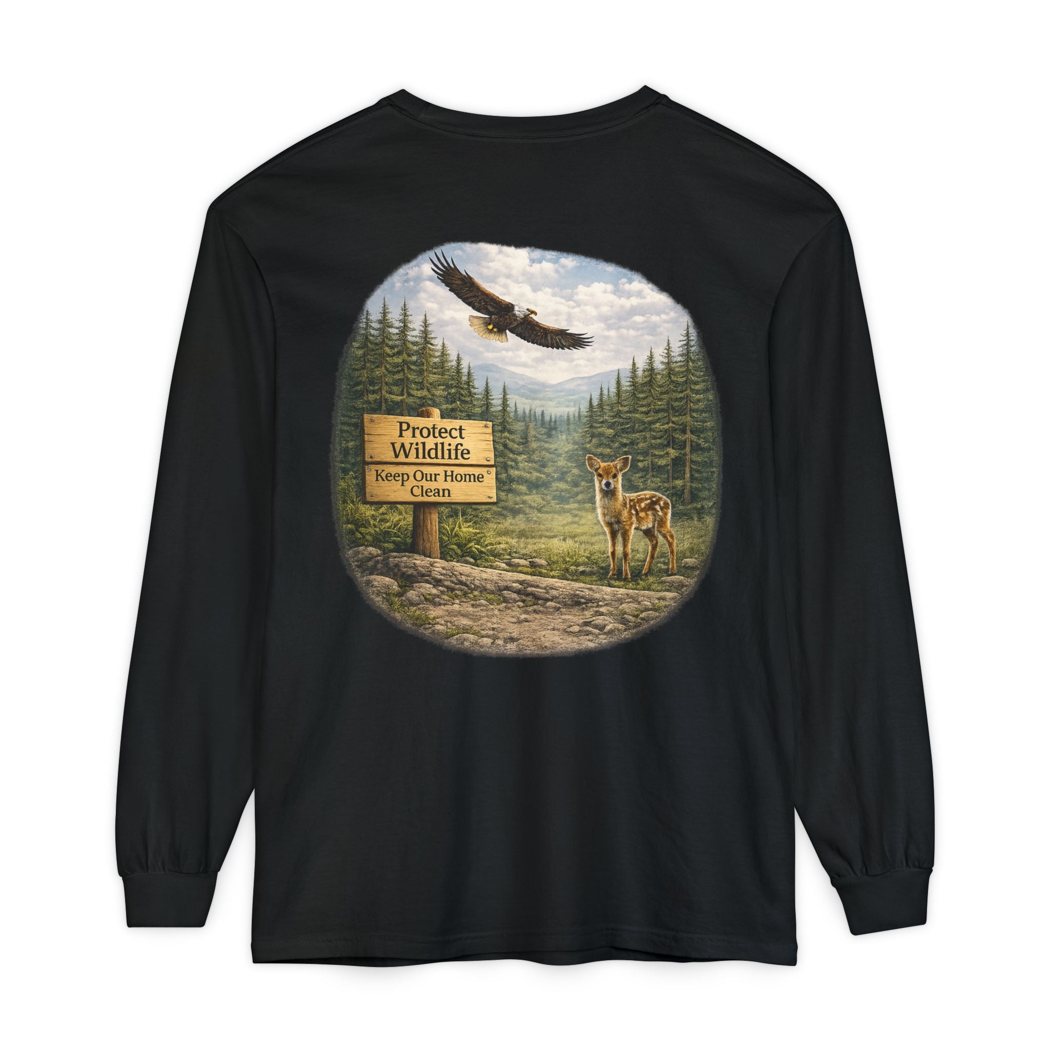 Protect Wildlife Graphic Long Sleeve