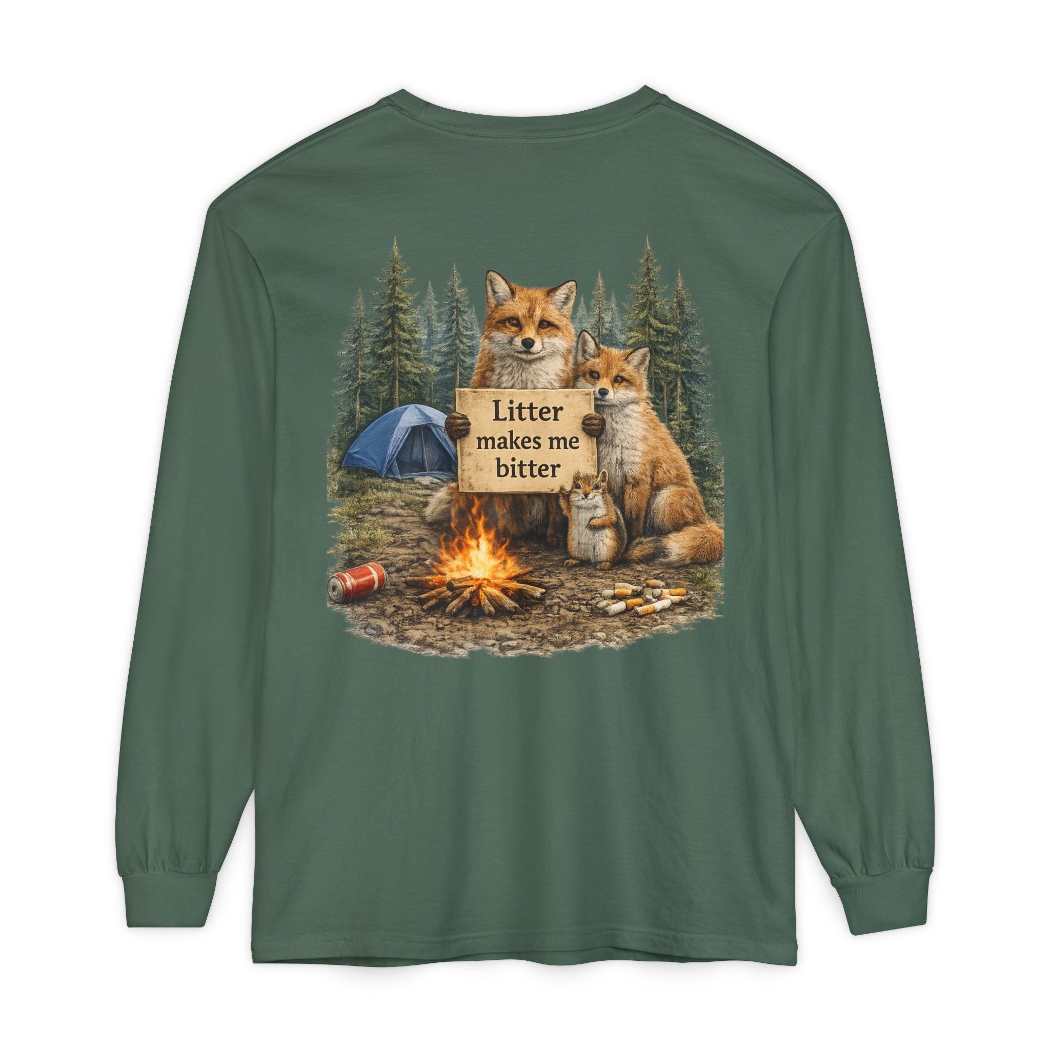 Litter Makes Me Bitter Long Sleeve