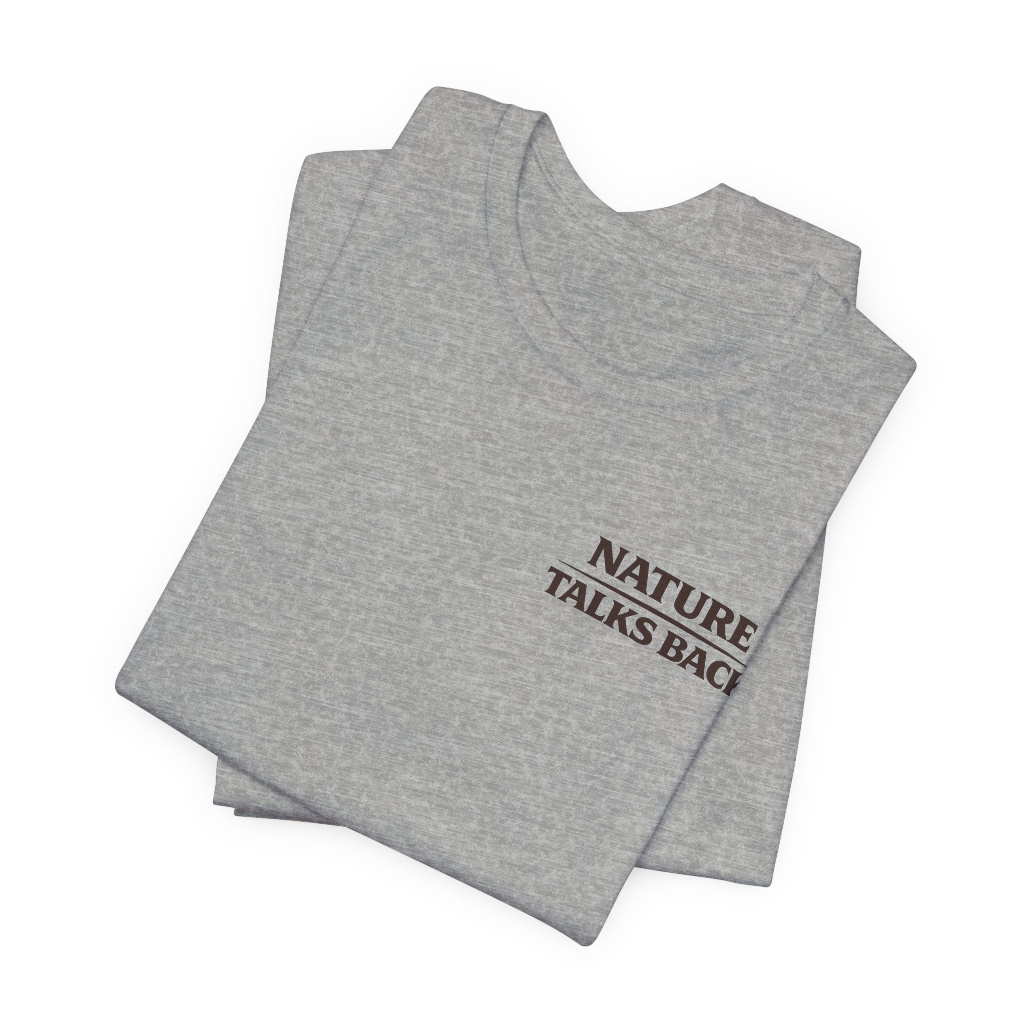 Nature Talks Back Logo Graphic Tee