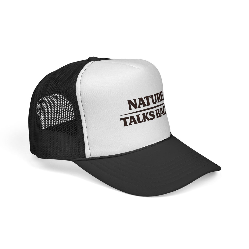Nature Talks Back Logo Trucker Hat