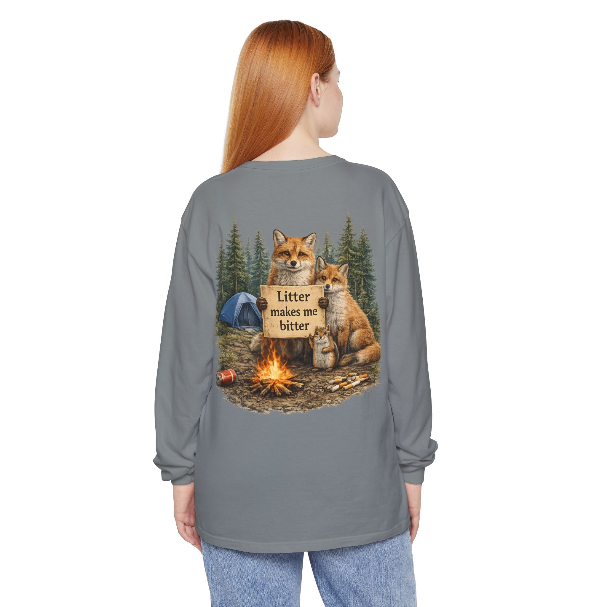 Litter Makes Me Bitter Long Sleeve