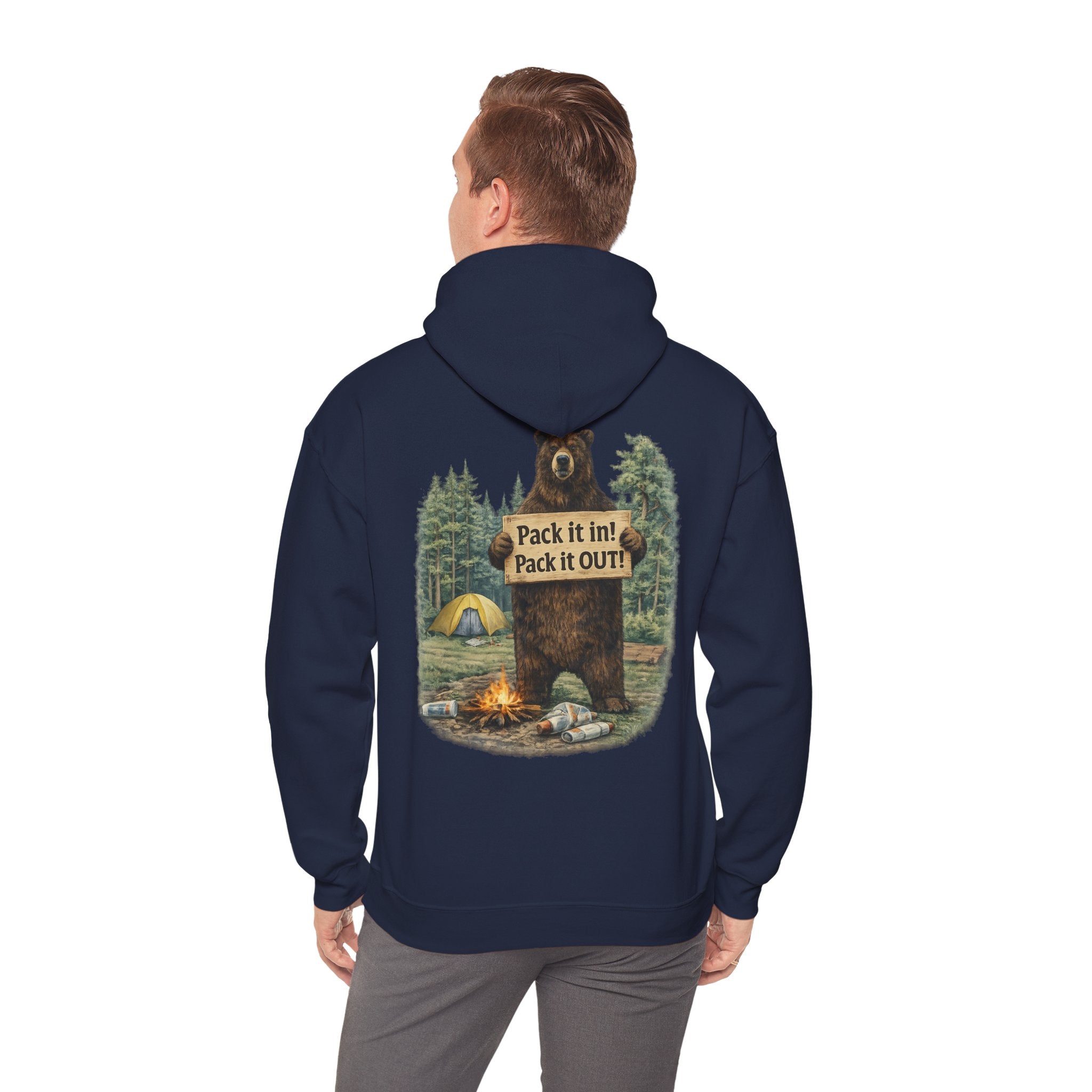 Pack It In Pack It Out Graphic Hoodie