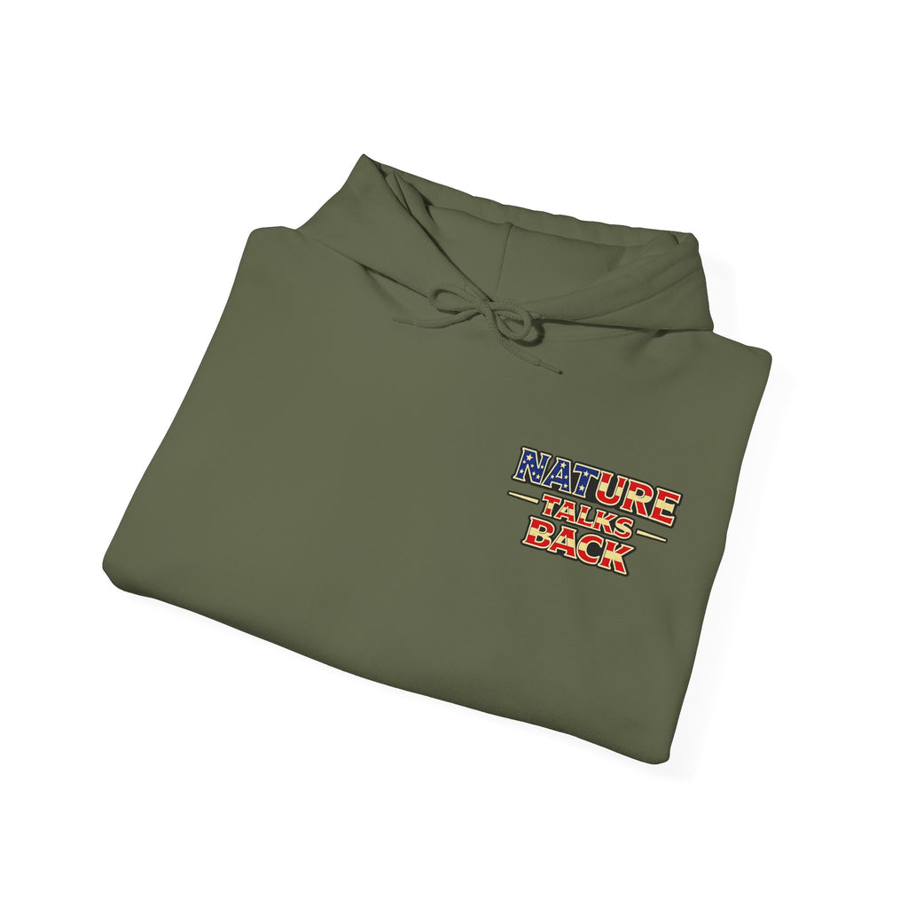 Respect Nature Outdoor American Flag Sweatshirt