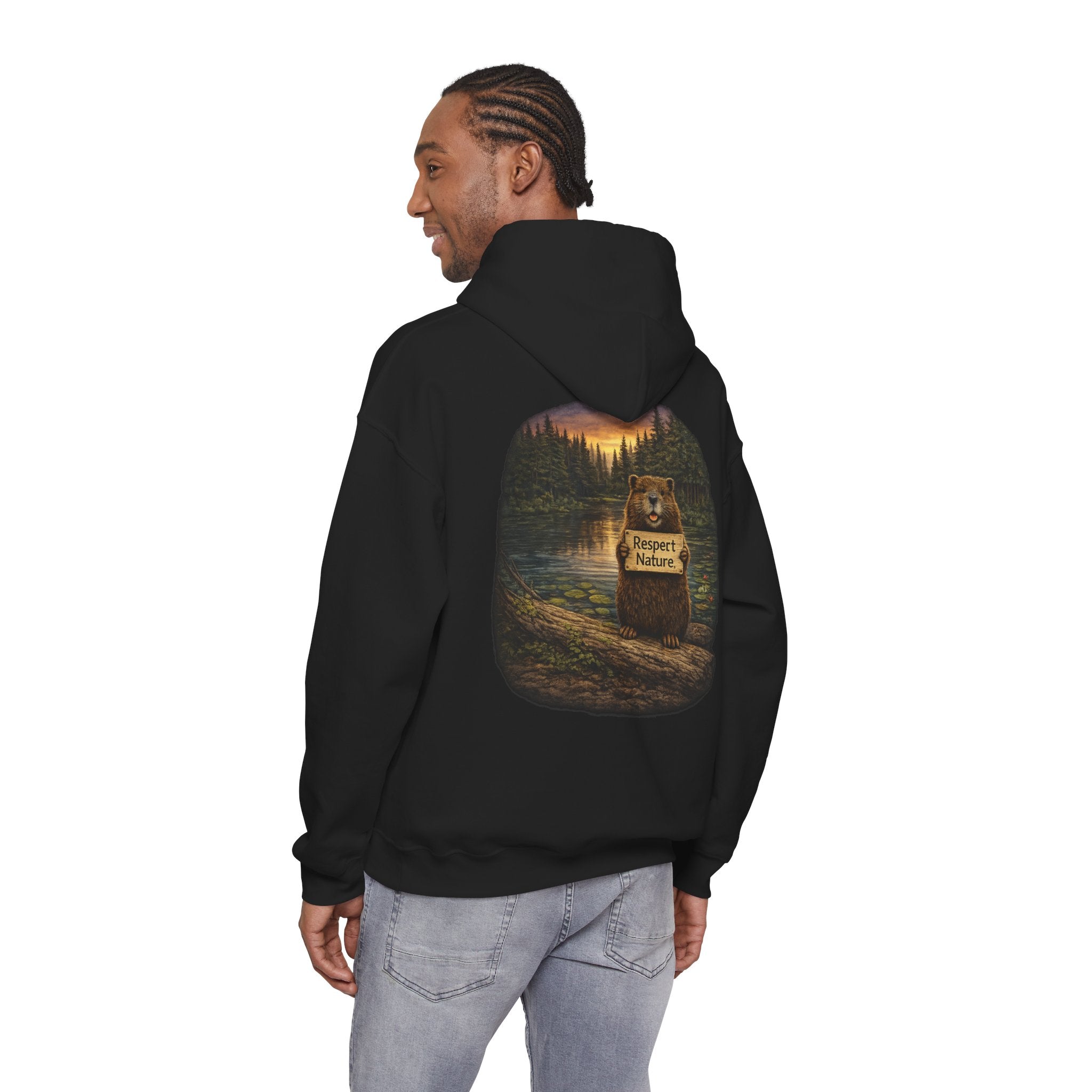 Respect the Wild Horse Graphic Hoodie
