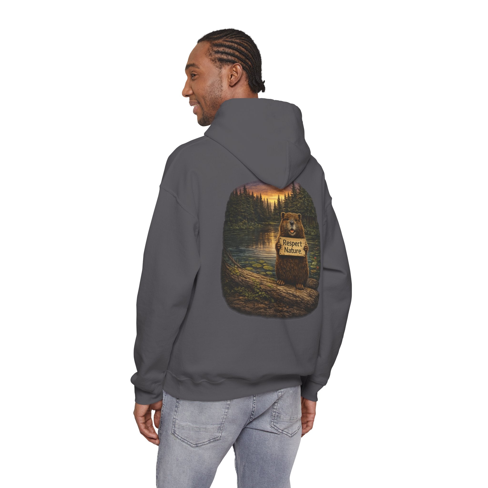 Respect the Wild Horse Graphic Hoodie