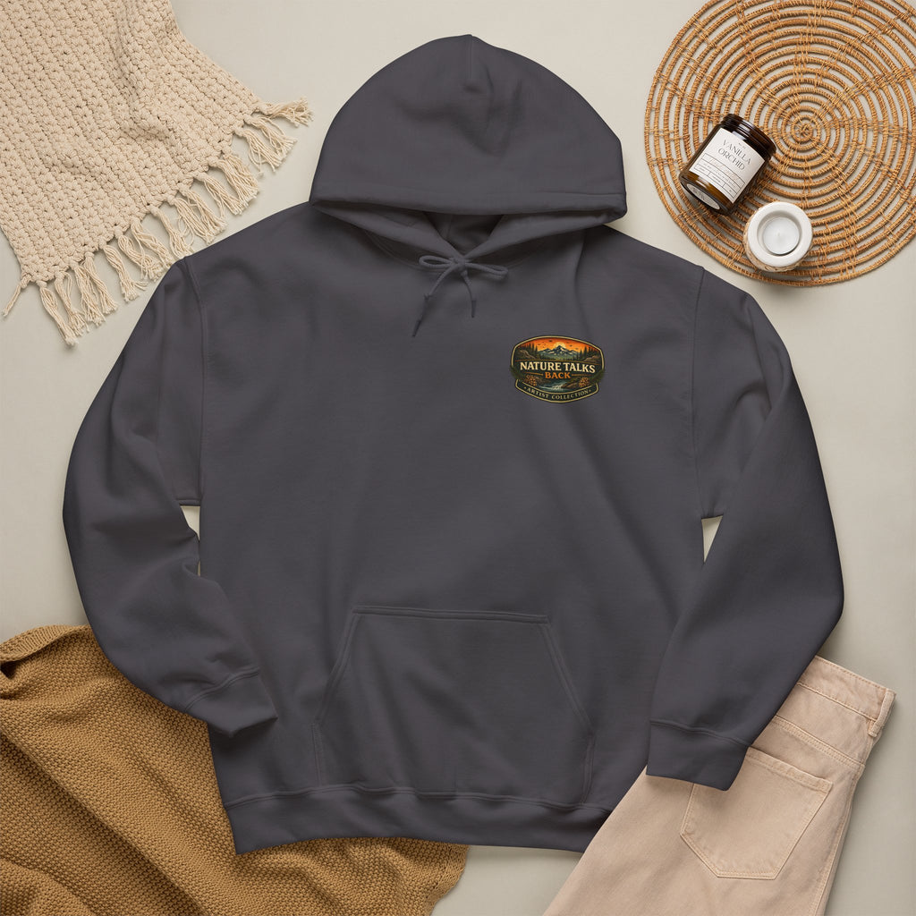 Perched in Silence Hoodie
