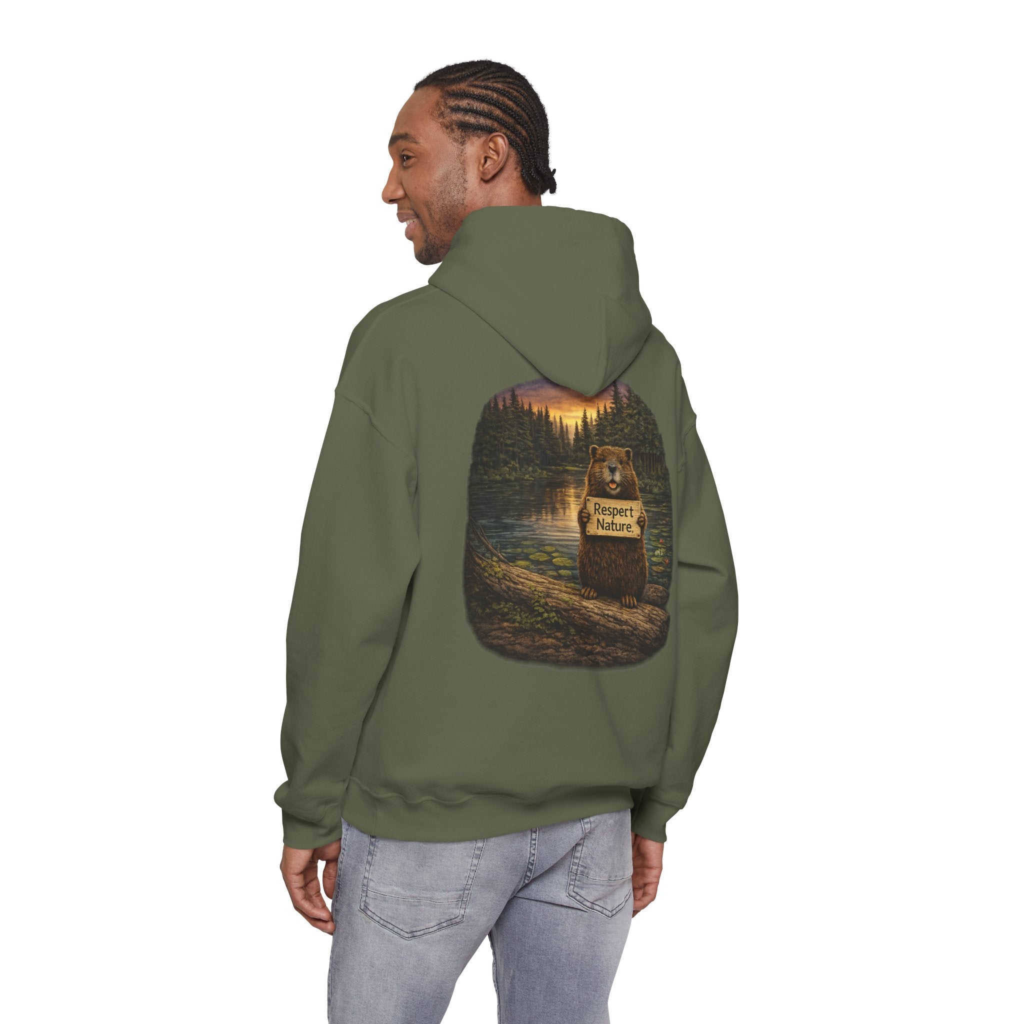 Respect the Wild Horse Graphic Hoodie