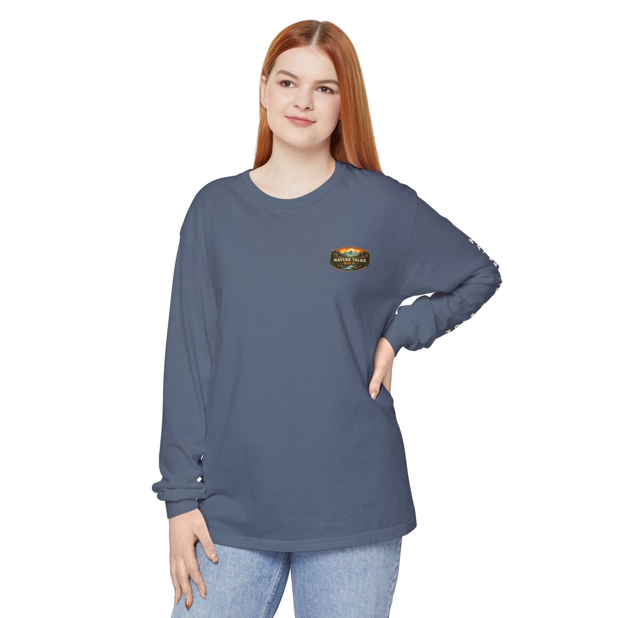 Respect Nature Patriotic Long Sleeve