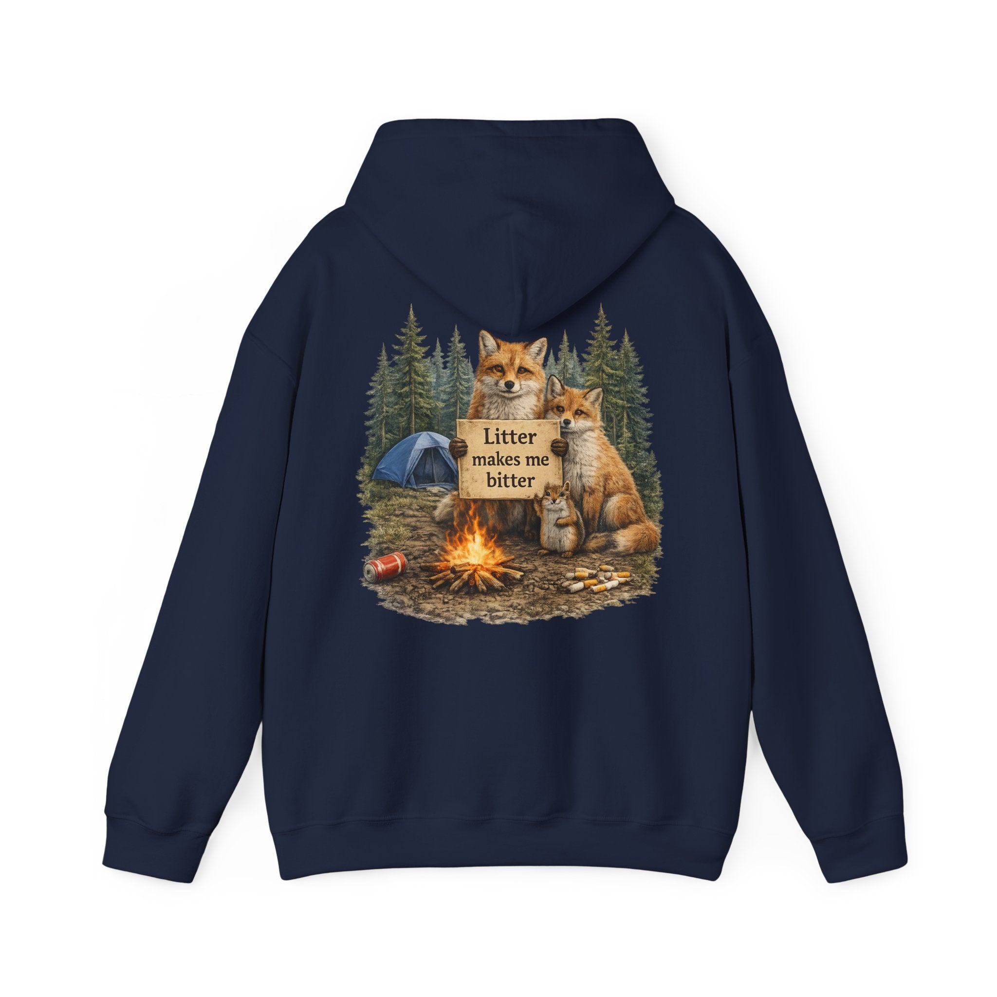 Litter Makes Me Bitter Hoodie