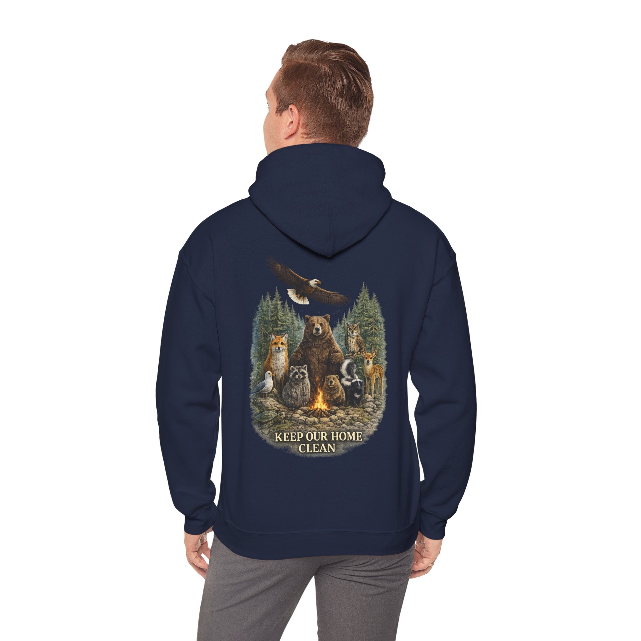 Keep It Wild Wildlife Graphic Hoodie