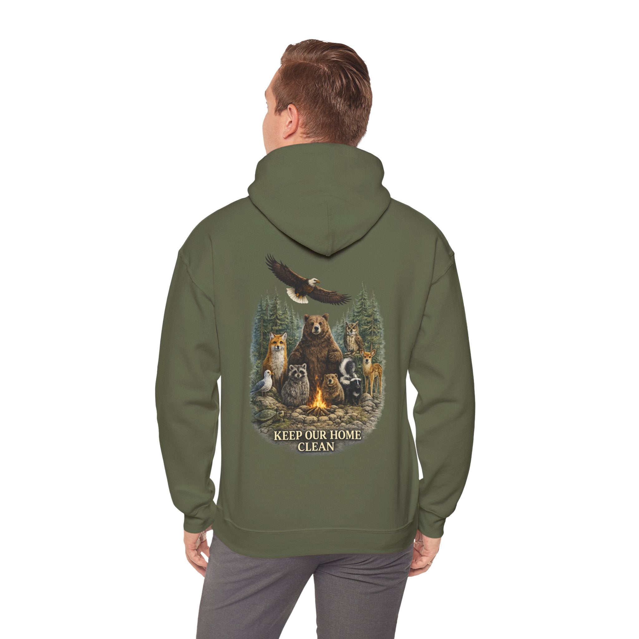 Keep It Wild Wildlife Graphic Hoodie