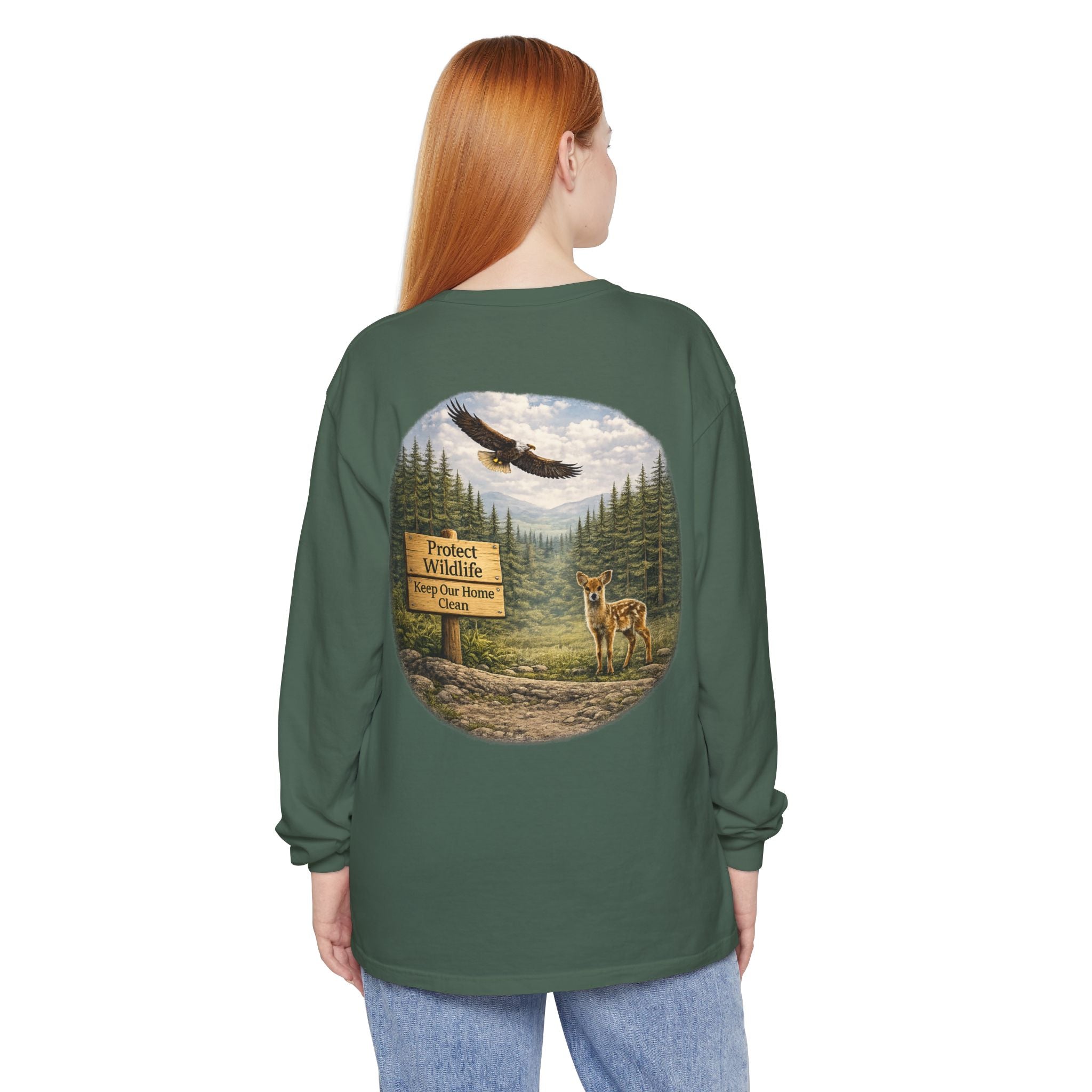 Protect Wildlife Graphic Long Sleeve