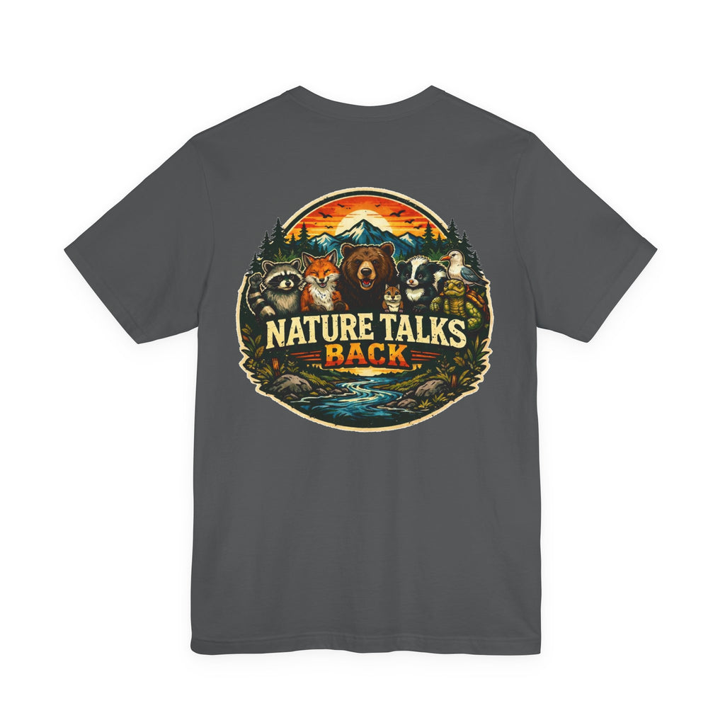 Nature Talks Back Logo Graphic Tee