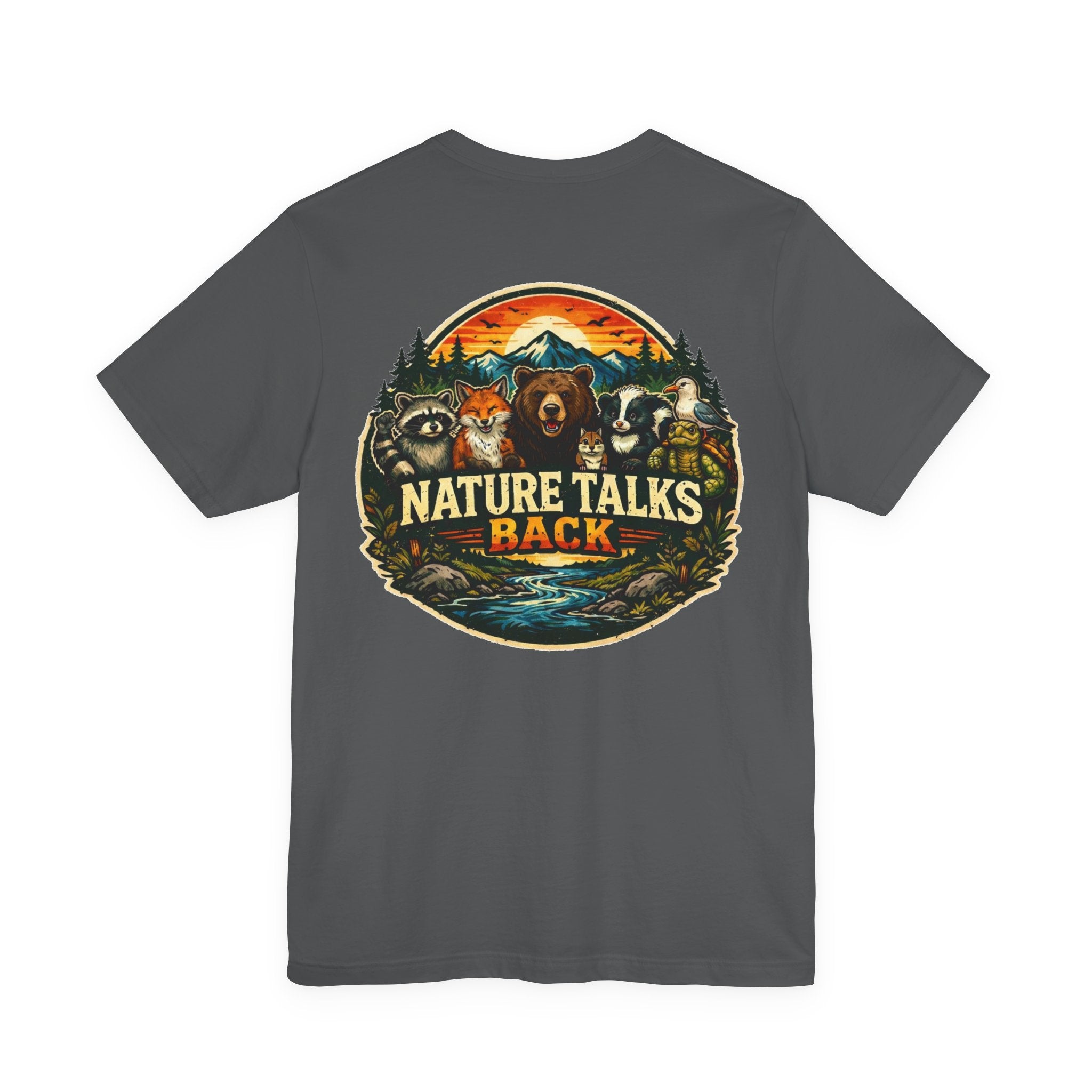 Nature Talks Back Logo Graphic Tee