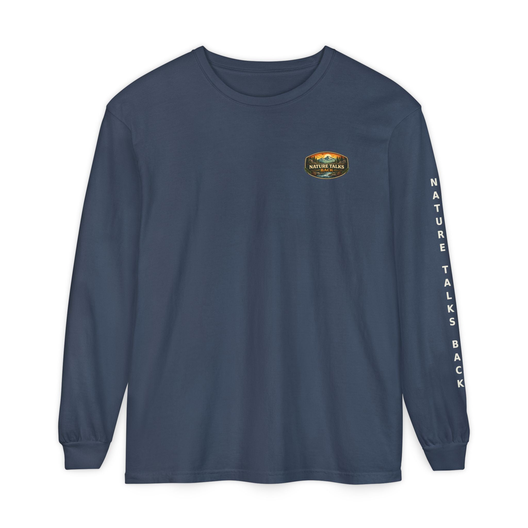 Respect Nature Patriotic Long Sleeve