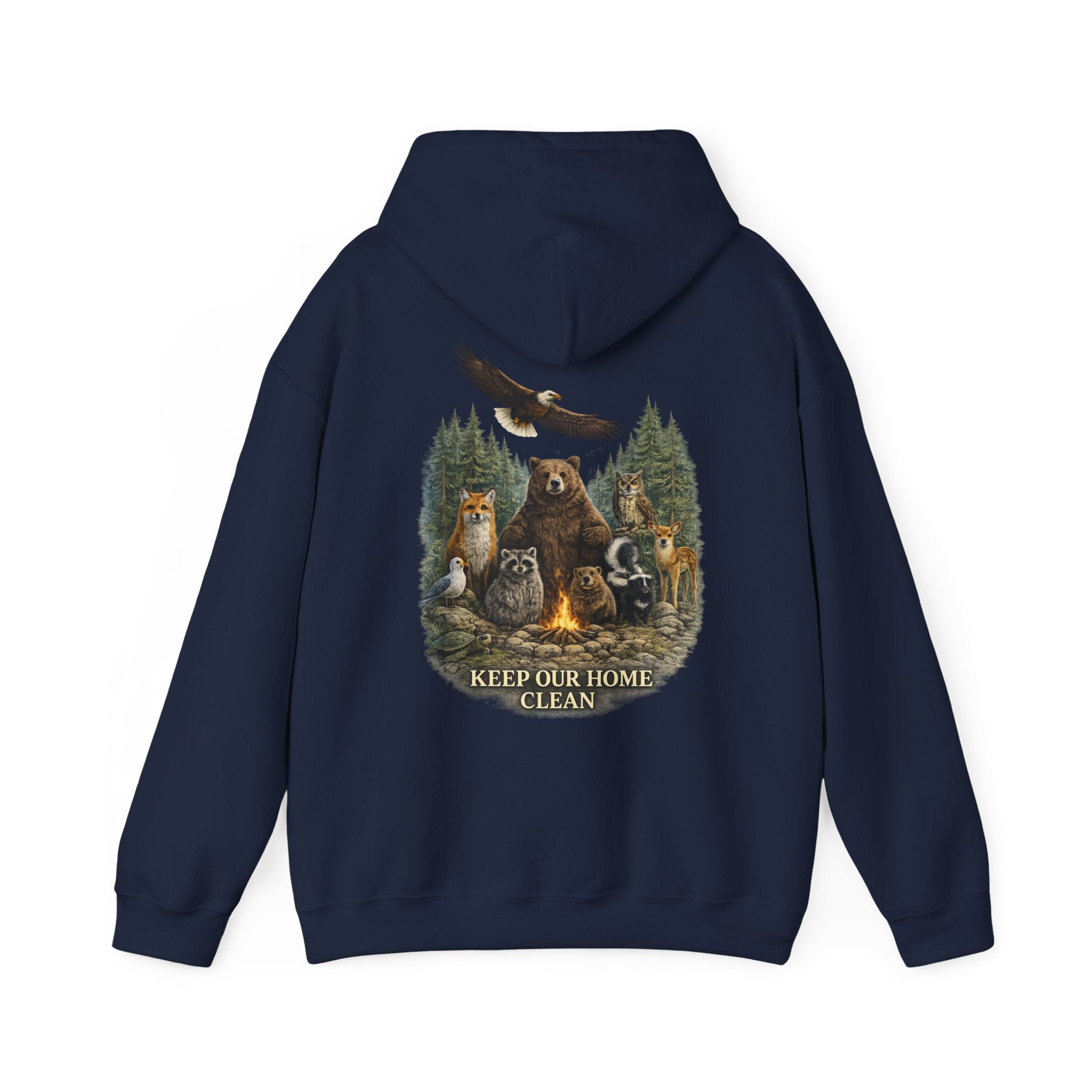 Keep It Wild Wildlife Graphic Hoodie