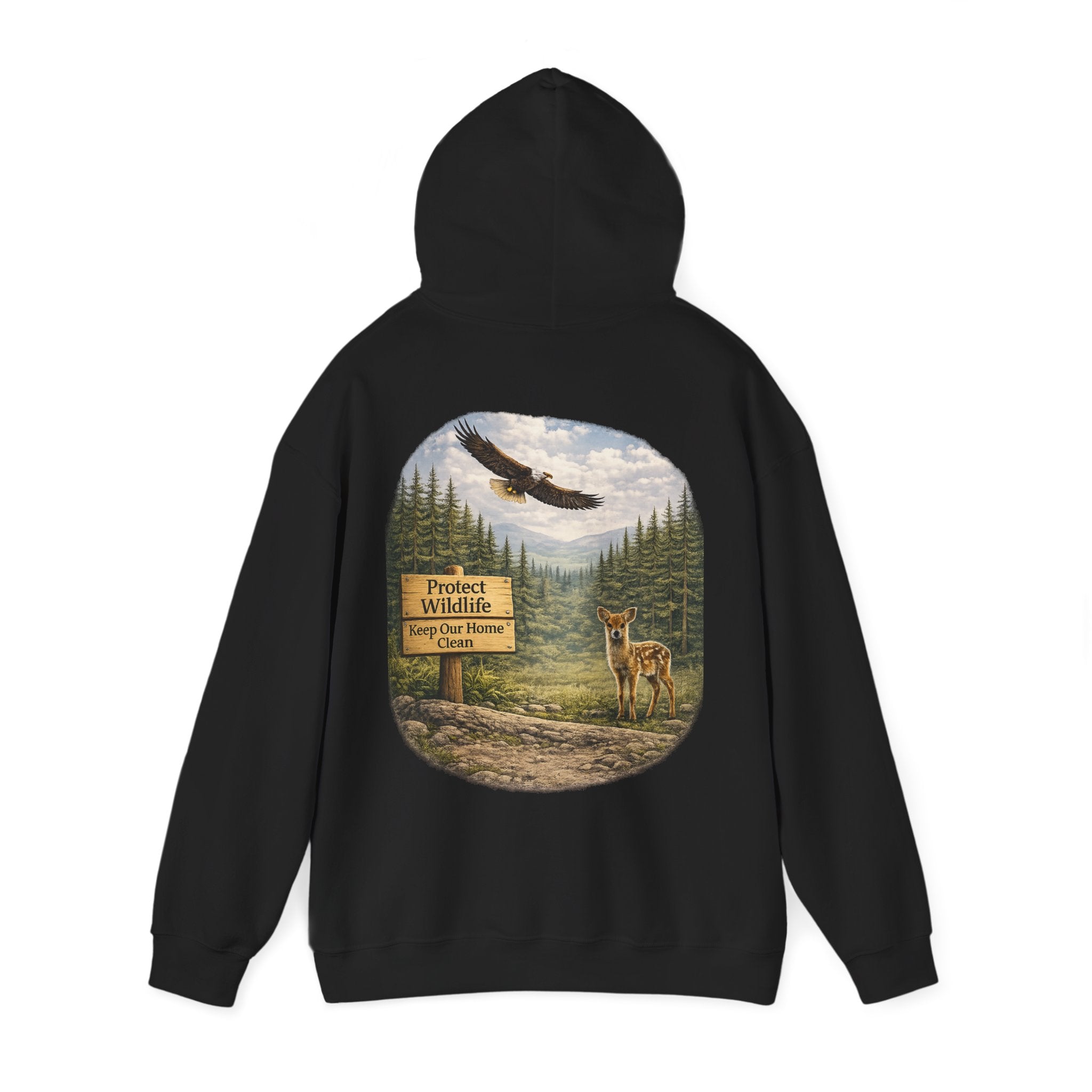 Protect Wildlife Graphic Hoodie