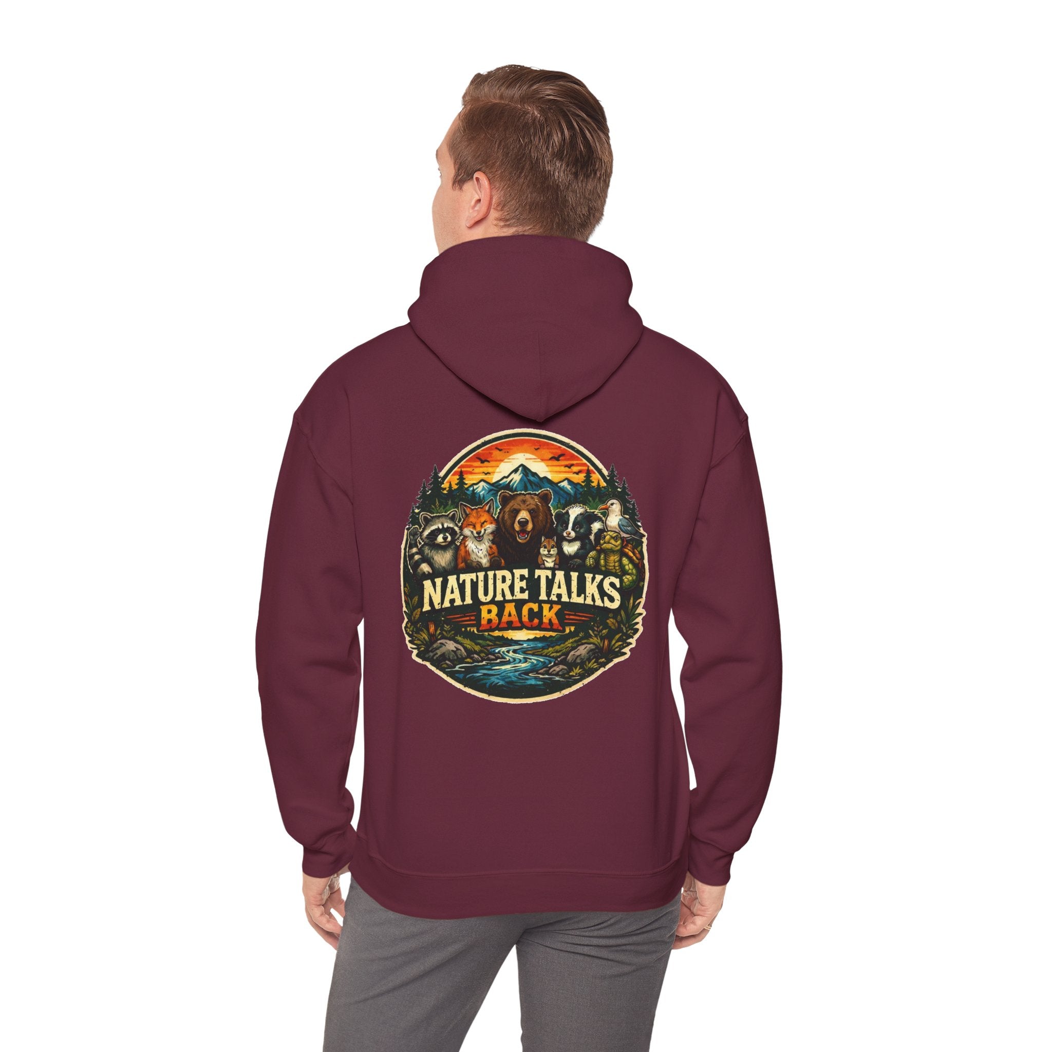 Nature Talks Back Signature Hoodie
