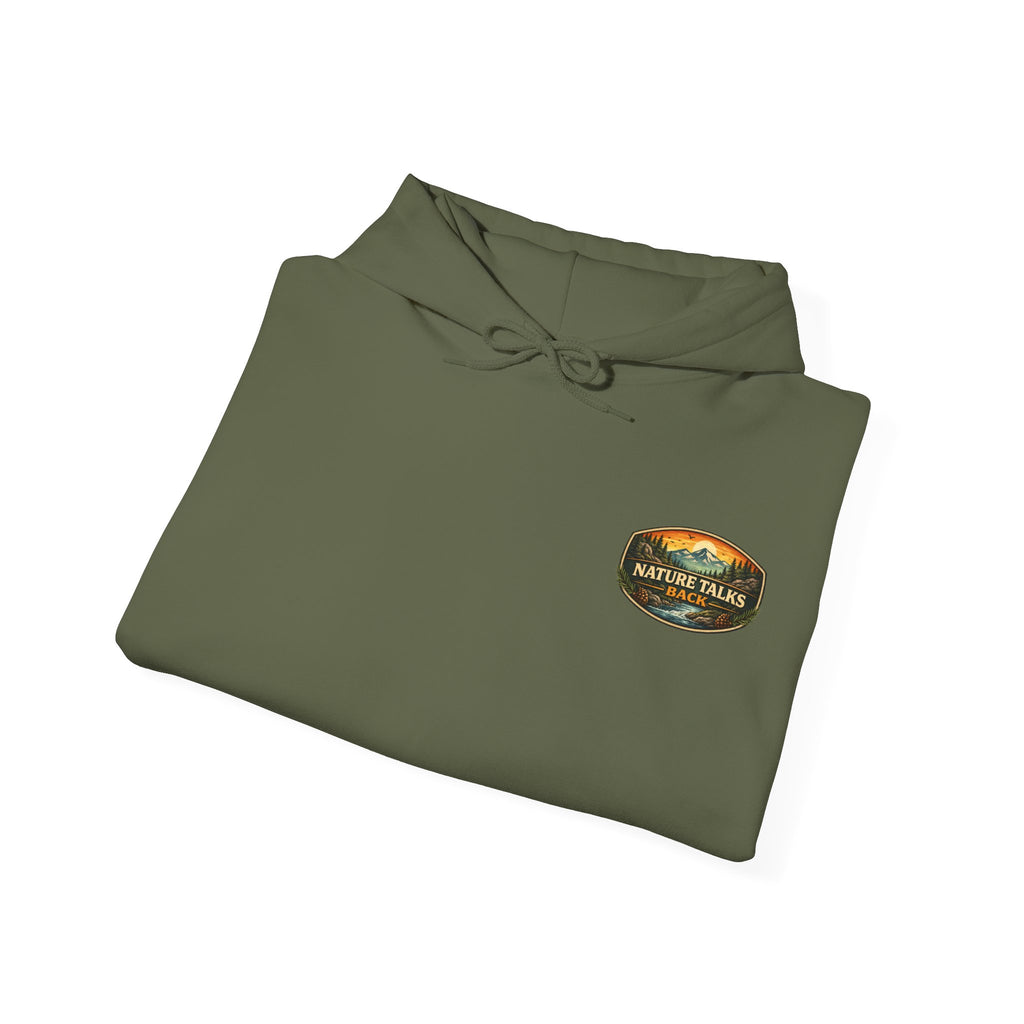 Outdoor Hoodie Minimalist Nature Hoodie