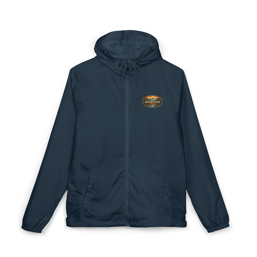 Nature Talks Back Windbreaker Jacket