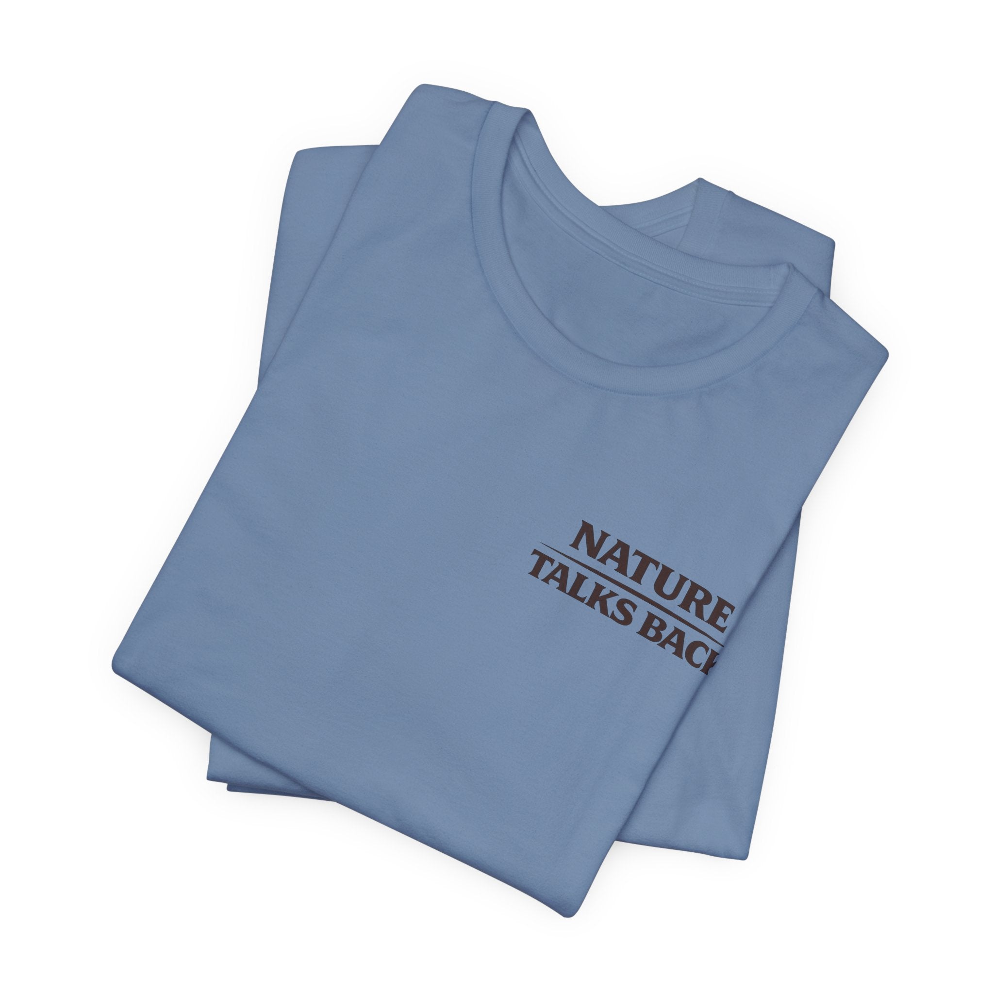 Nature Talks Back Logo Graphic Tee