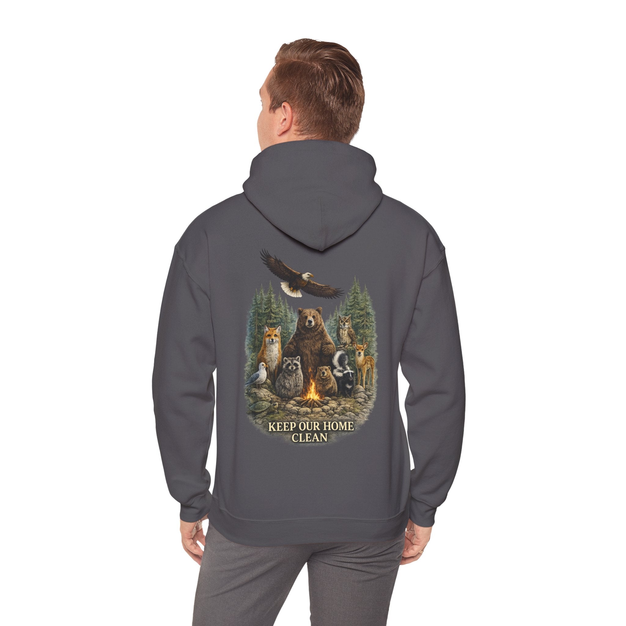 Keep It Wild Wildlife Graphic Hoodie