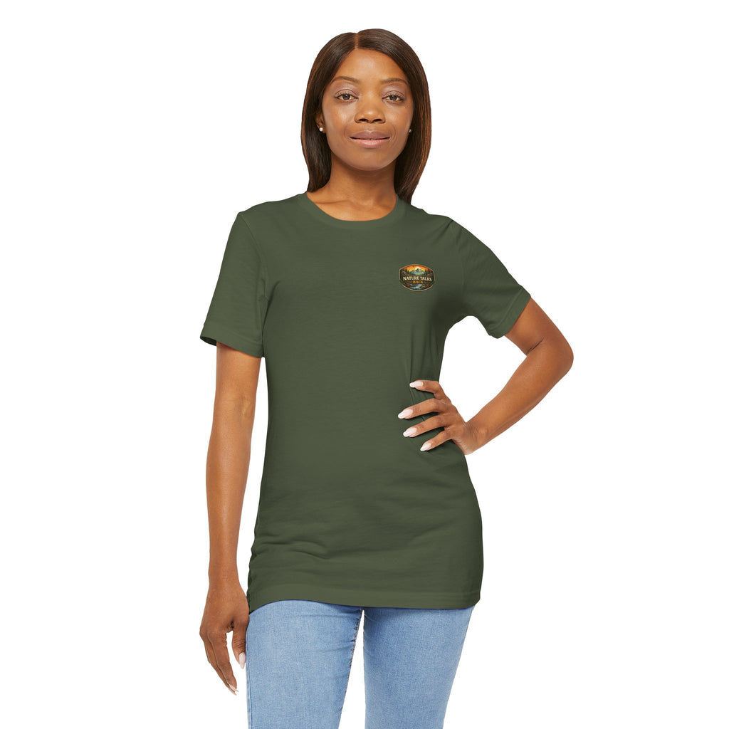 Leave It Wild Eagle Sunset Tee