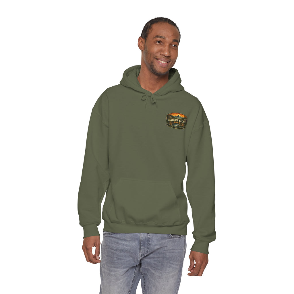 Perched in Silence Hoodie