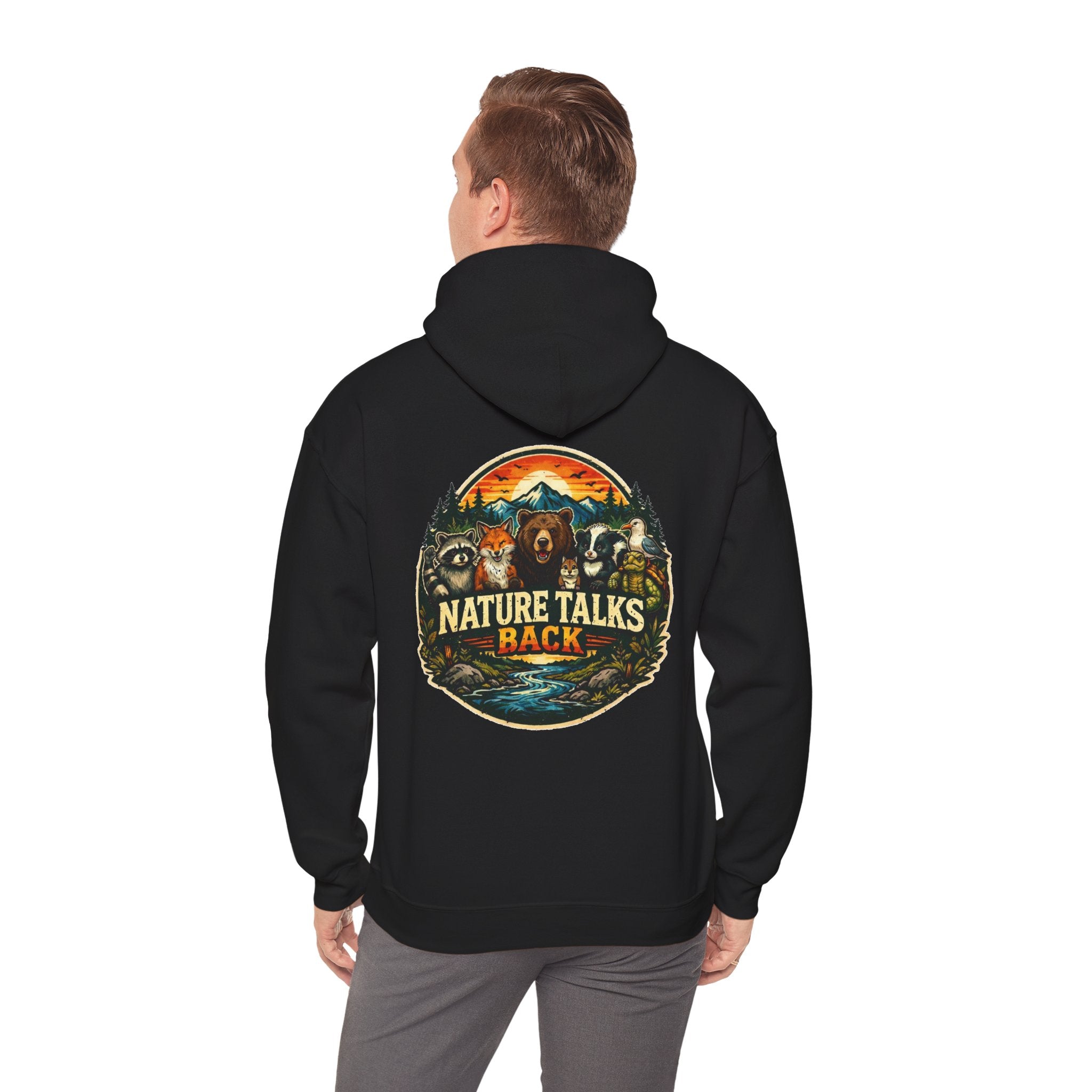 Nature Talks Back Signature Hoodie